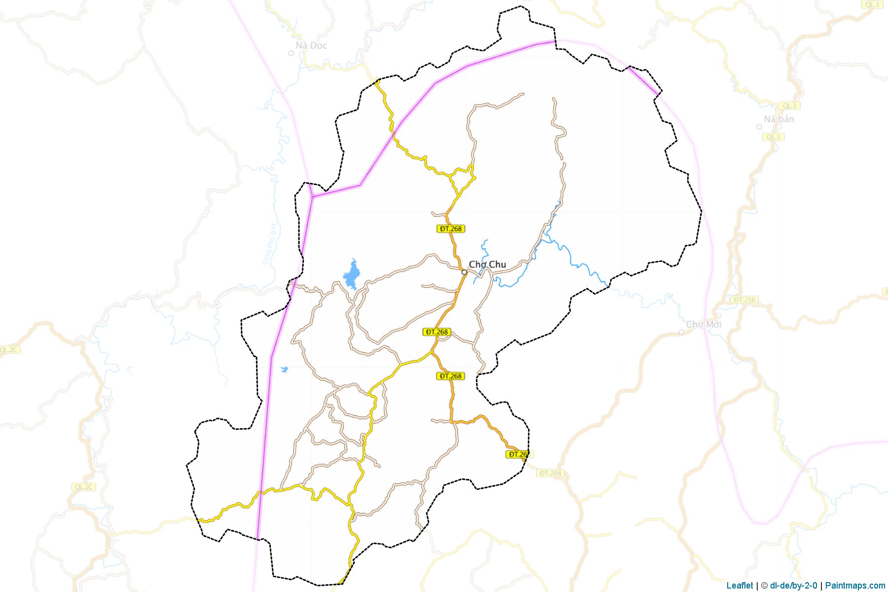 Dinh Hoa (Thai Nguyen) Map Cropping Samples-1