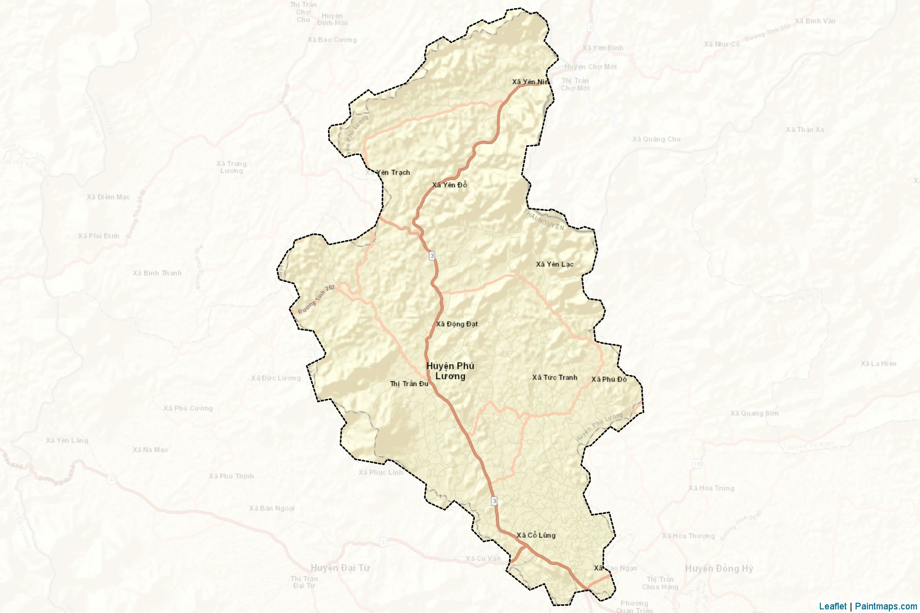 Muestras de recorte de mapas Phu Luong (Thái Nguyên)-2