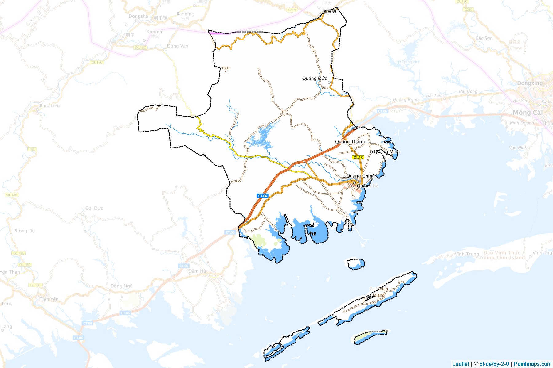 Hai Ha (Quang Ninh) Map Cropping Samples-1