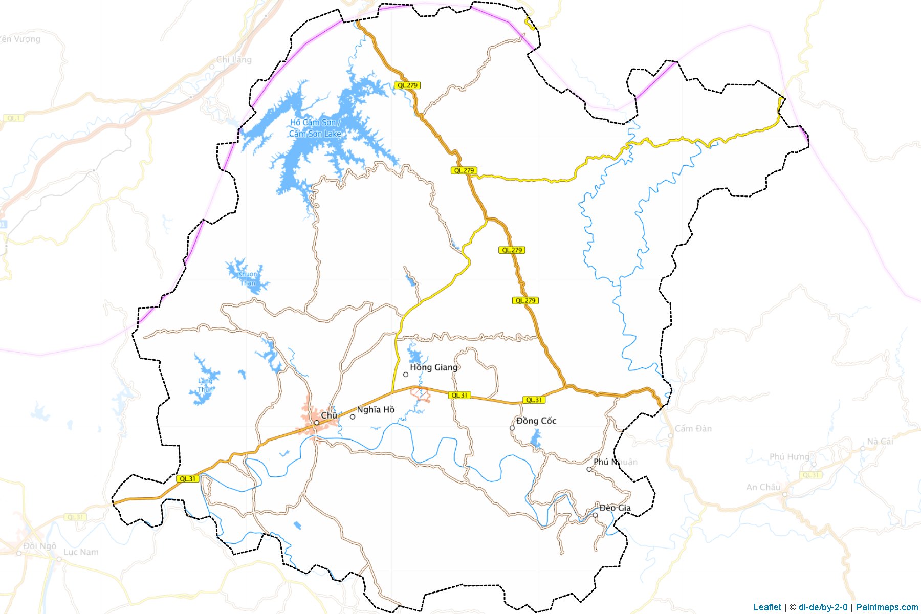 Luc Ngan (Bac Giang) Map Cropping Samples-1