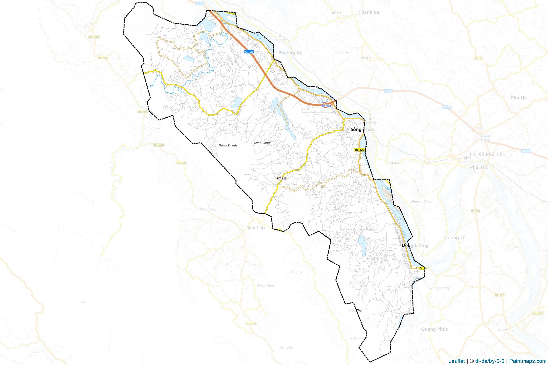 Cam Khe (Phu Tho) Haritası Örnekleri-1