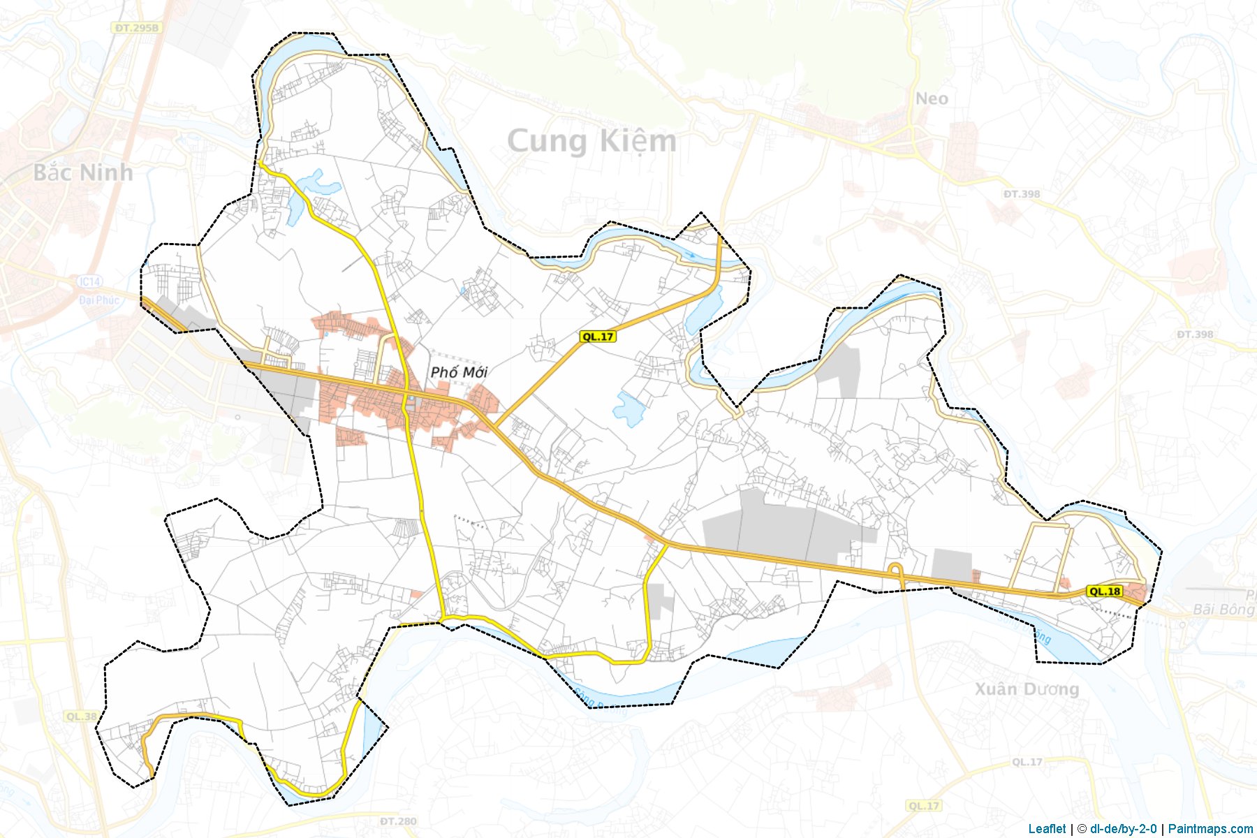 Que Vo (Bac Ninh) Map Cropping Samples-1