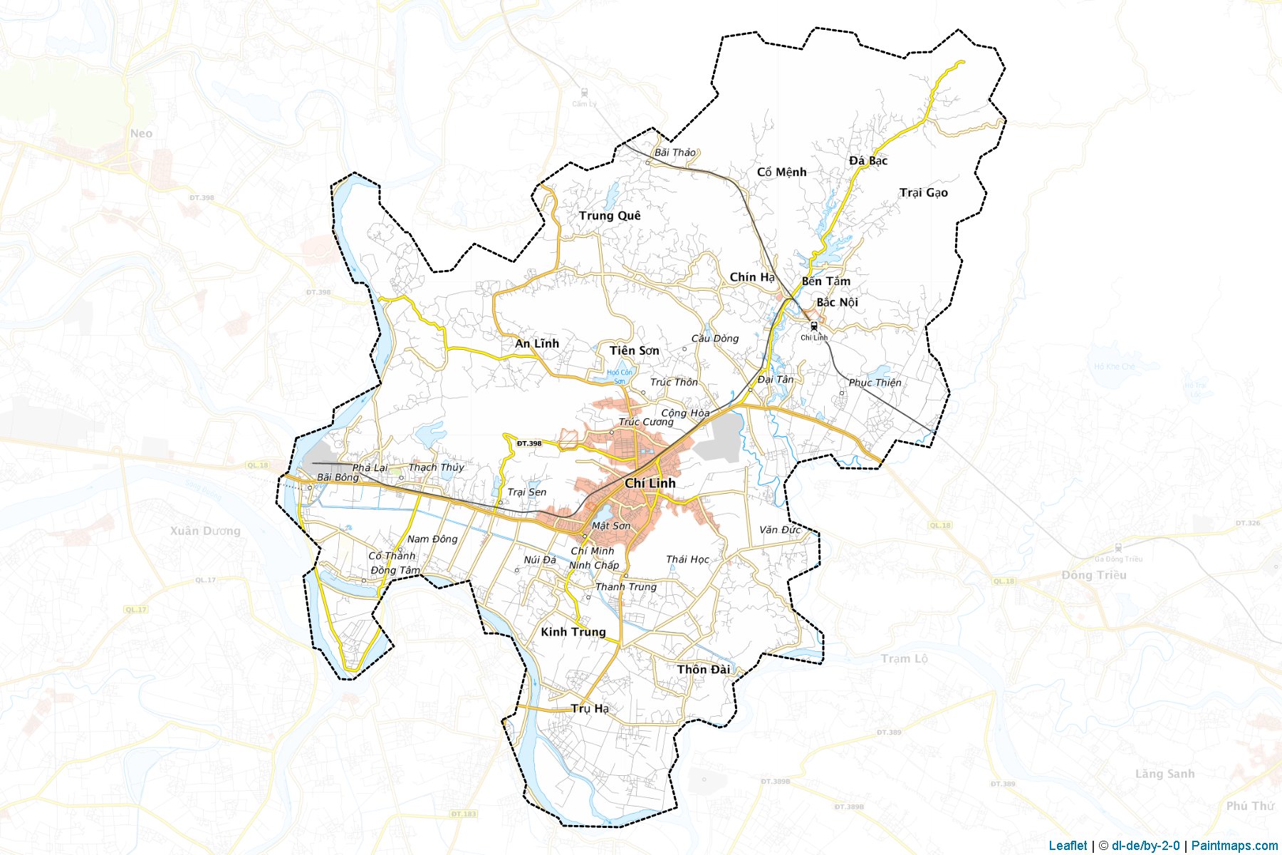 Chi Linh (Hai Duong) Map Cropping Samples-1