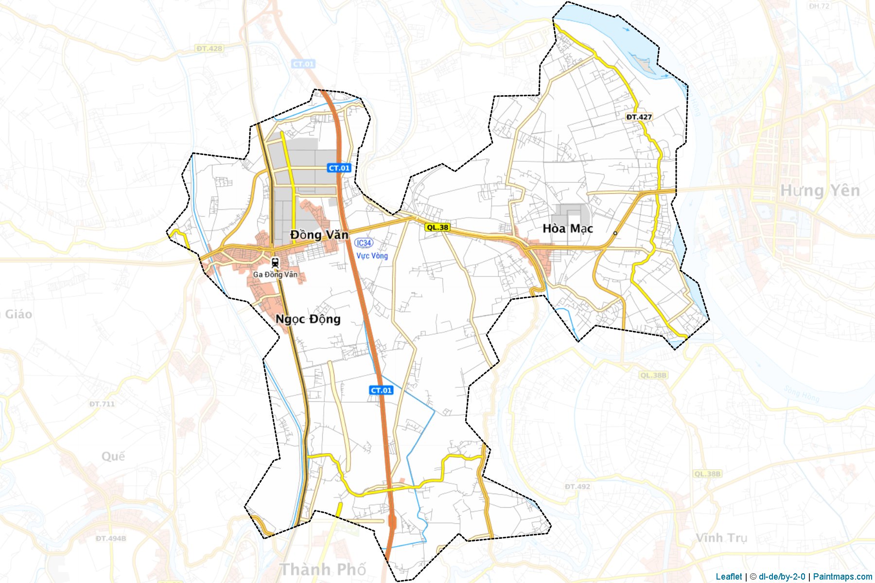 Duy Tien (Ha Nam) Map Cropping Samples-1