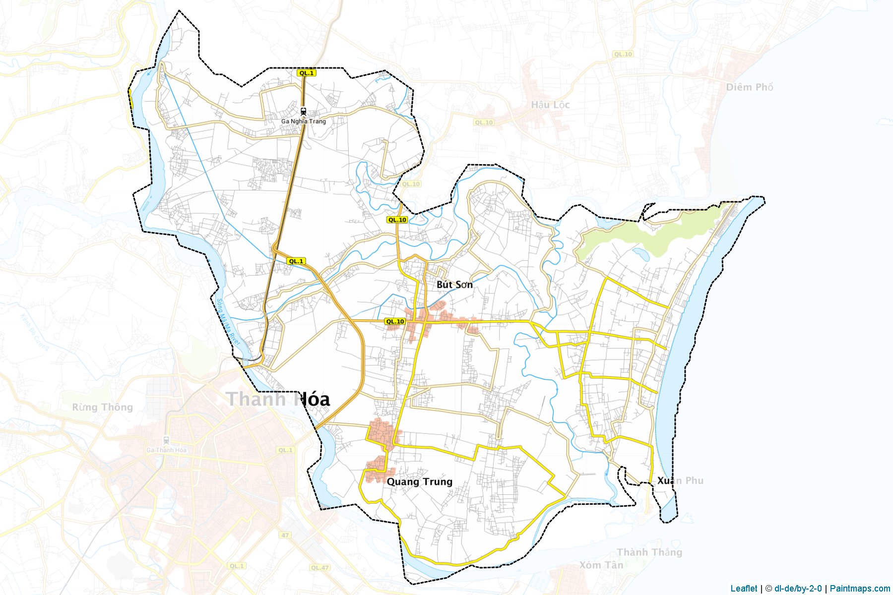 Hoang Hoa (Thanh Hoa) Map Cropping Samples-1