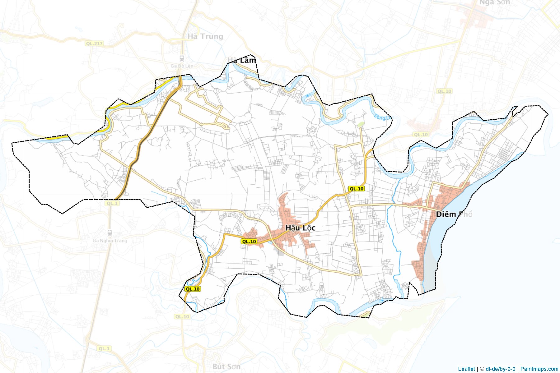 Hau Loc (Thanh Hoa) Map Cropping Samples-1