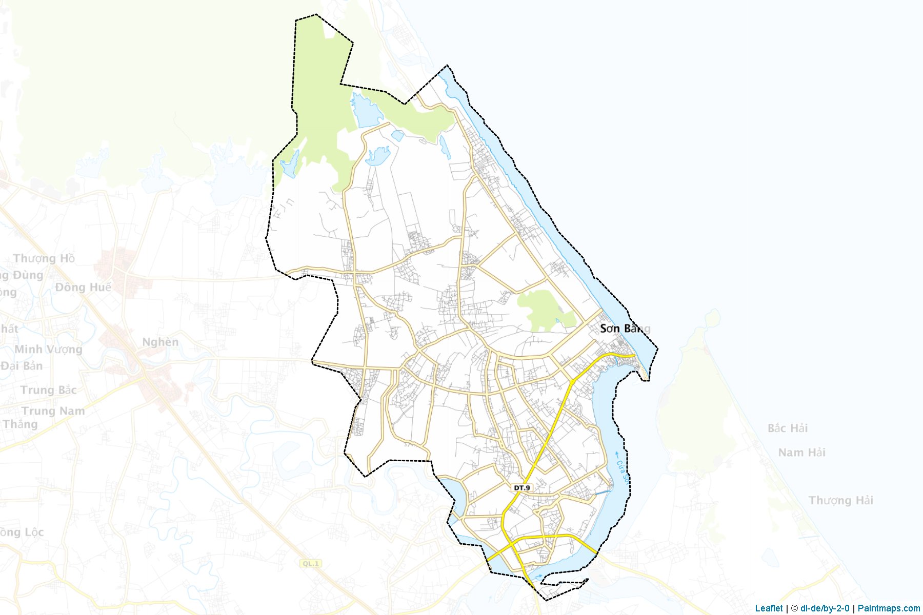 Loc Ha (Ha Tinh) Map Cropping Samples-1