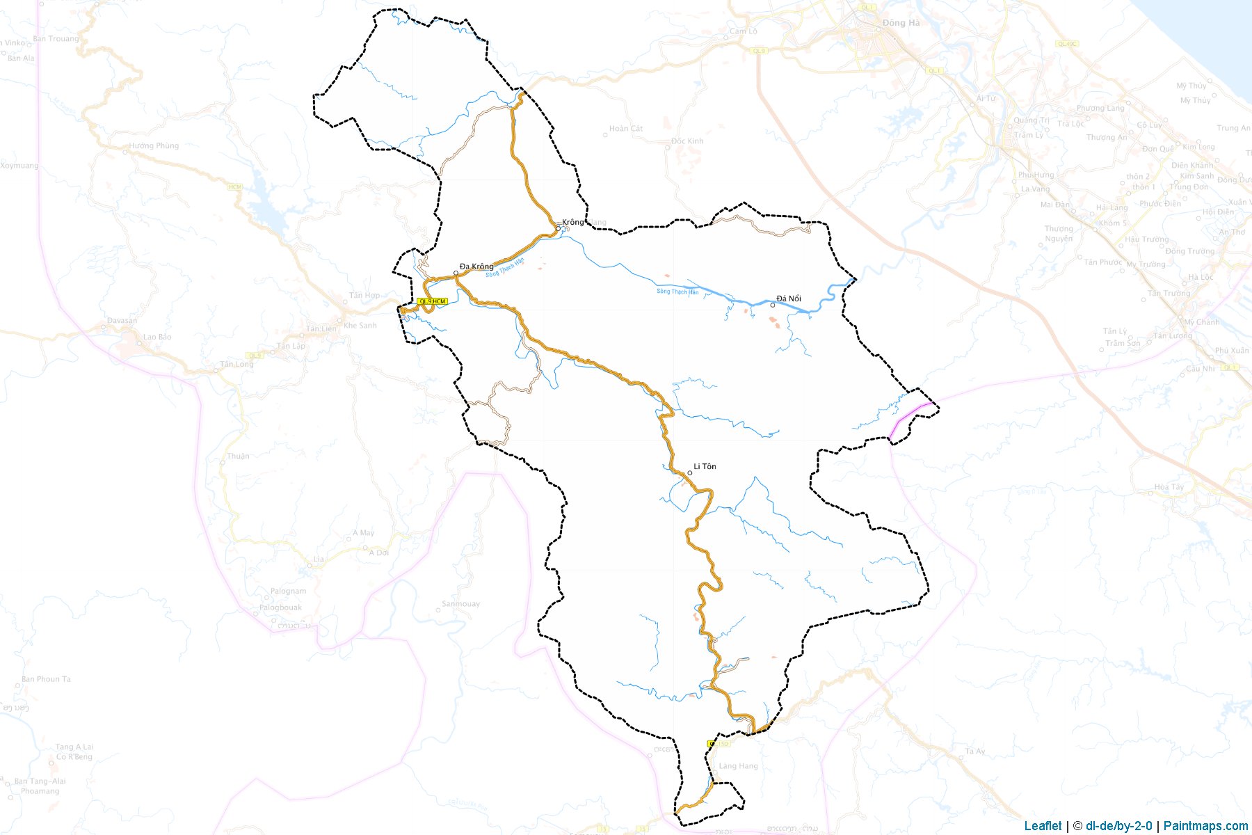 Dakrong (Quang Tri) Map Cropping Samples-1