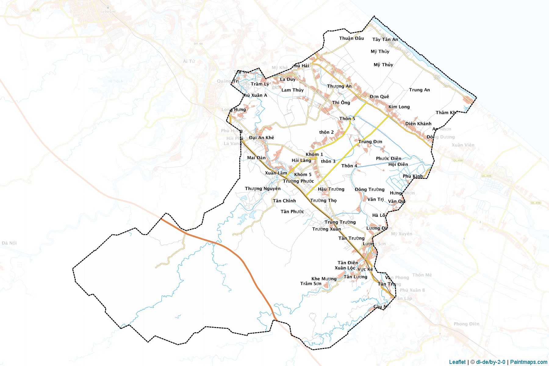 Hai Lang (Quang Tri) Map Cropping Samples-1