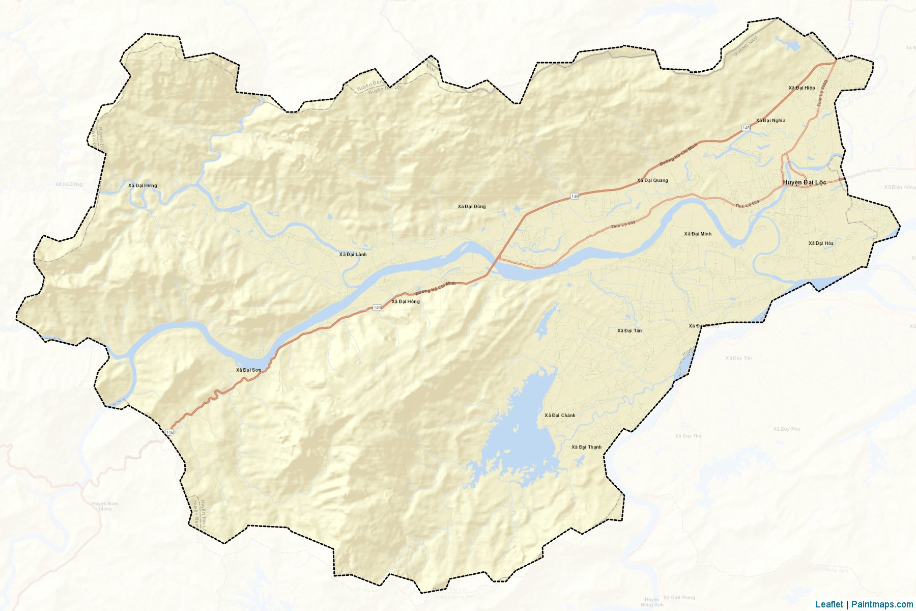 Muestras de recorte de mapas Dai Loc (Quàng Nam)-2