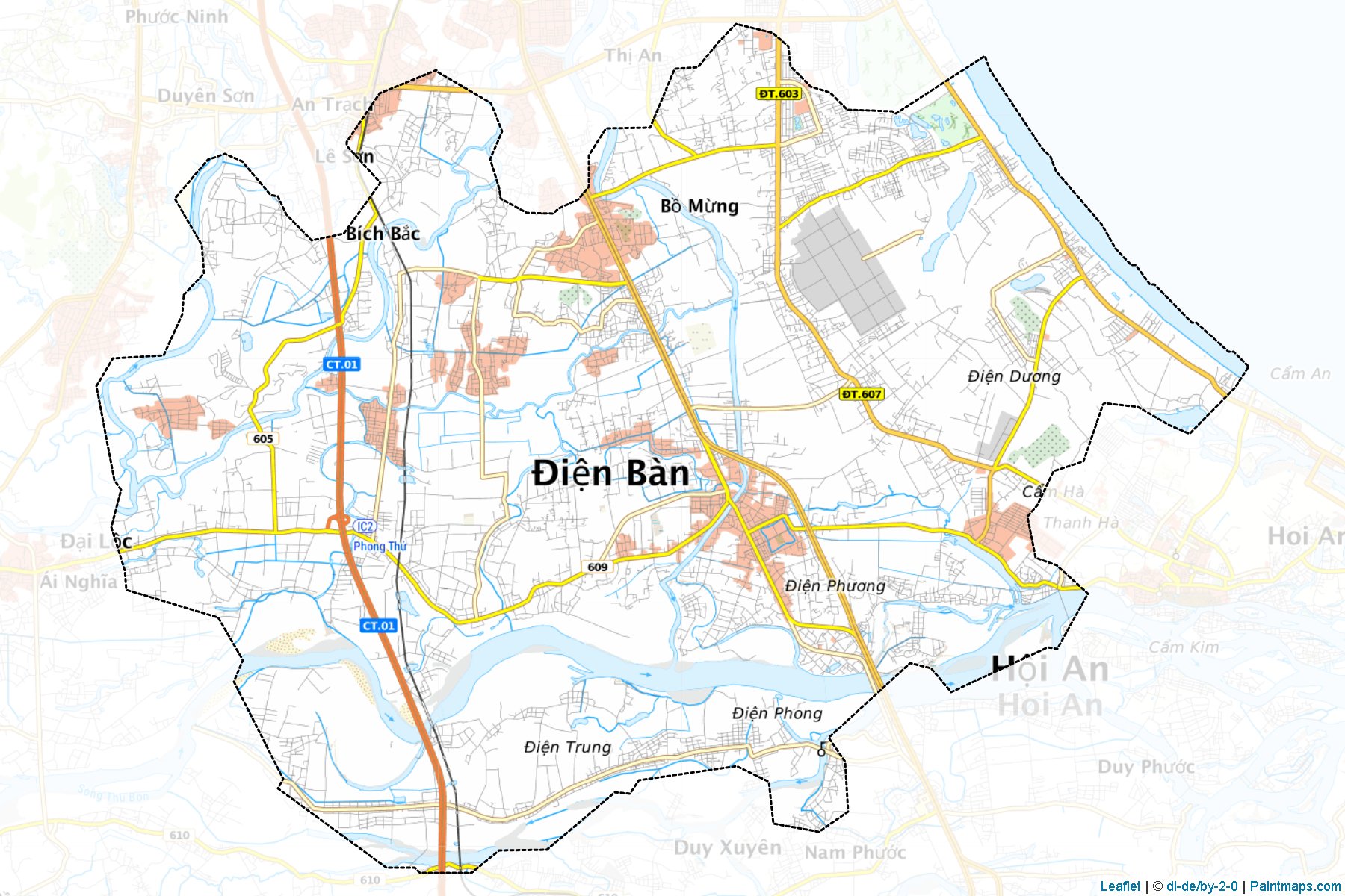 Dien Ban (Quang Nam) Map Cropping Samples-1