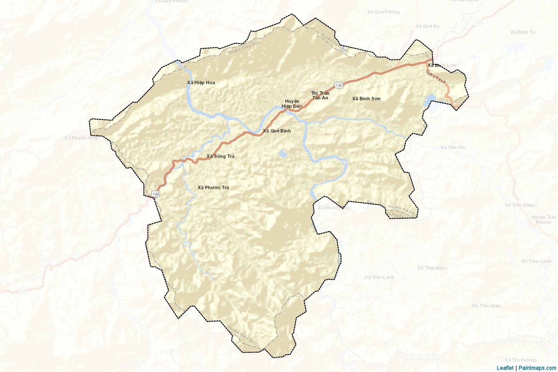 Muestras de recorte de mapas Hiep Duc (Quàng Nam)-2