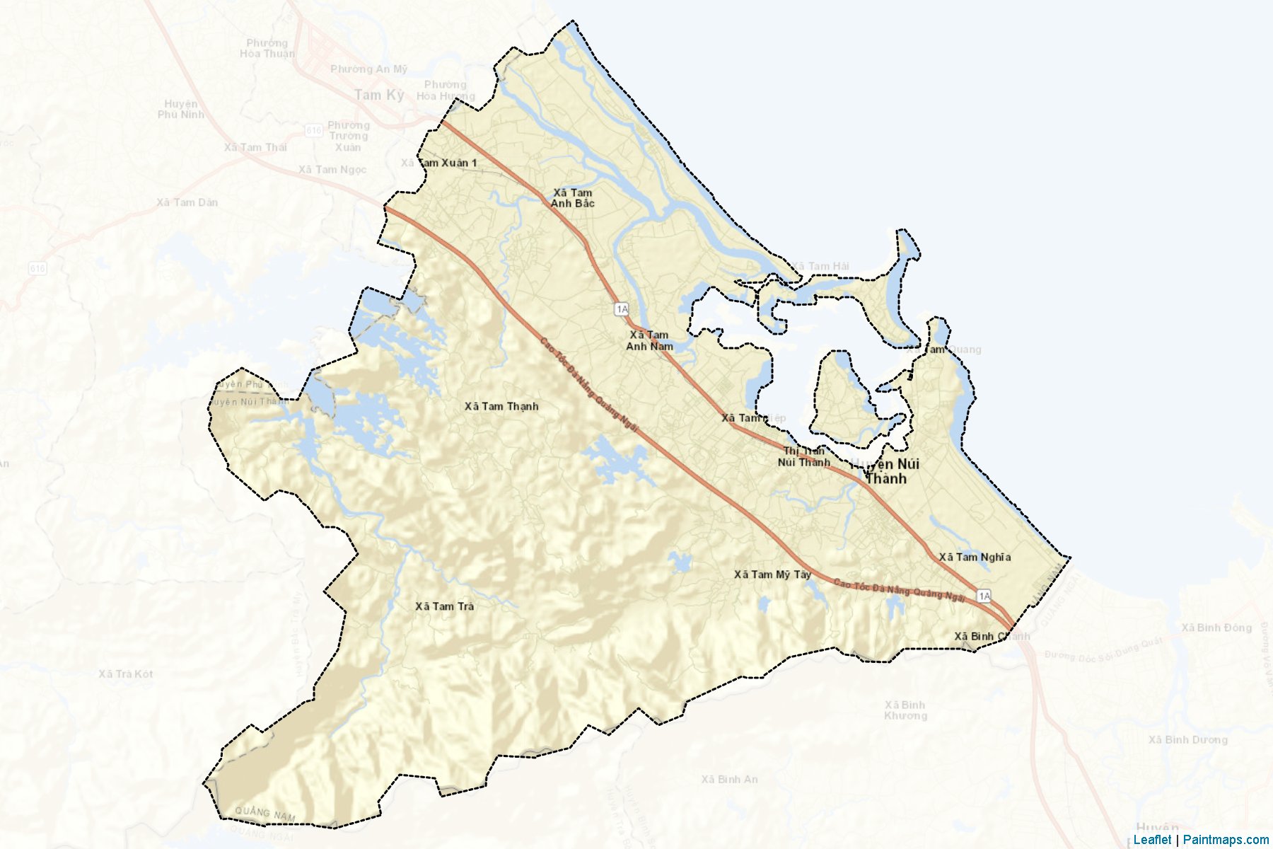 Nui Thanh (Quang Nam) Map Cropping Samples-2