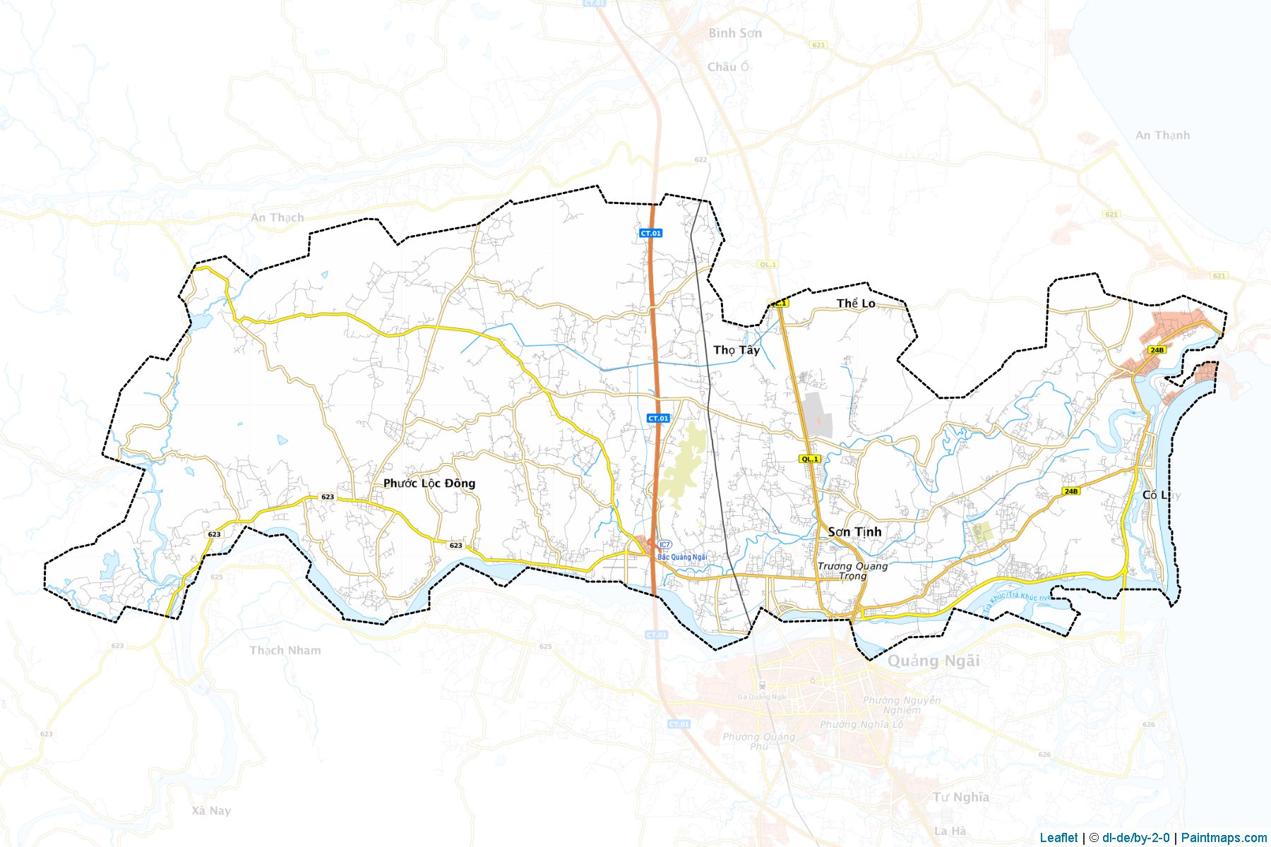 Son Tinh (Quang Ngai) Map Cropping Samples-1