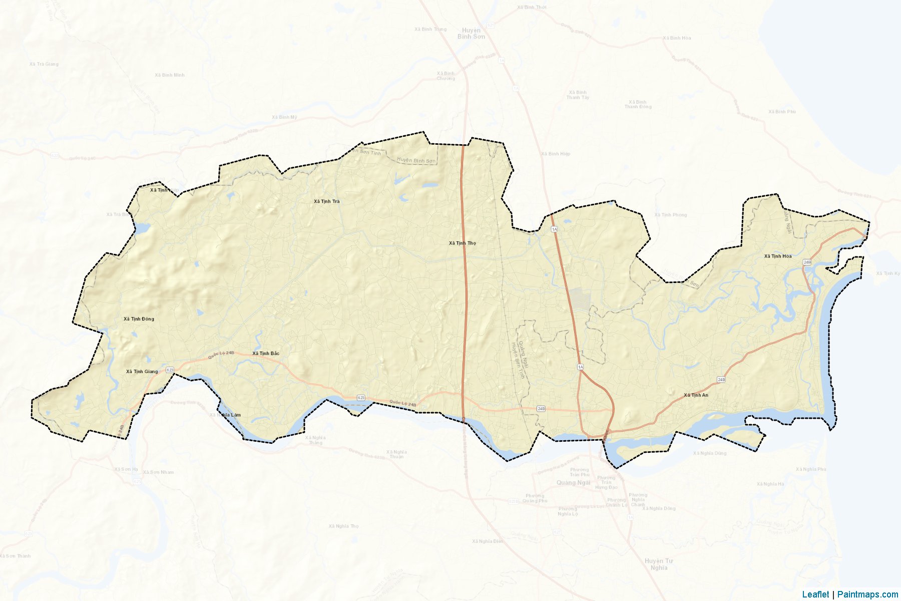 Muestras de recorte de mapas Son Tinh (Quảng Ngãi)-2