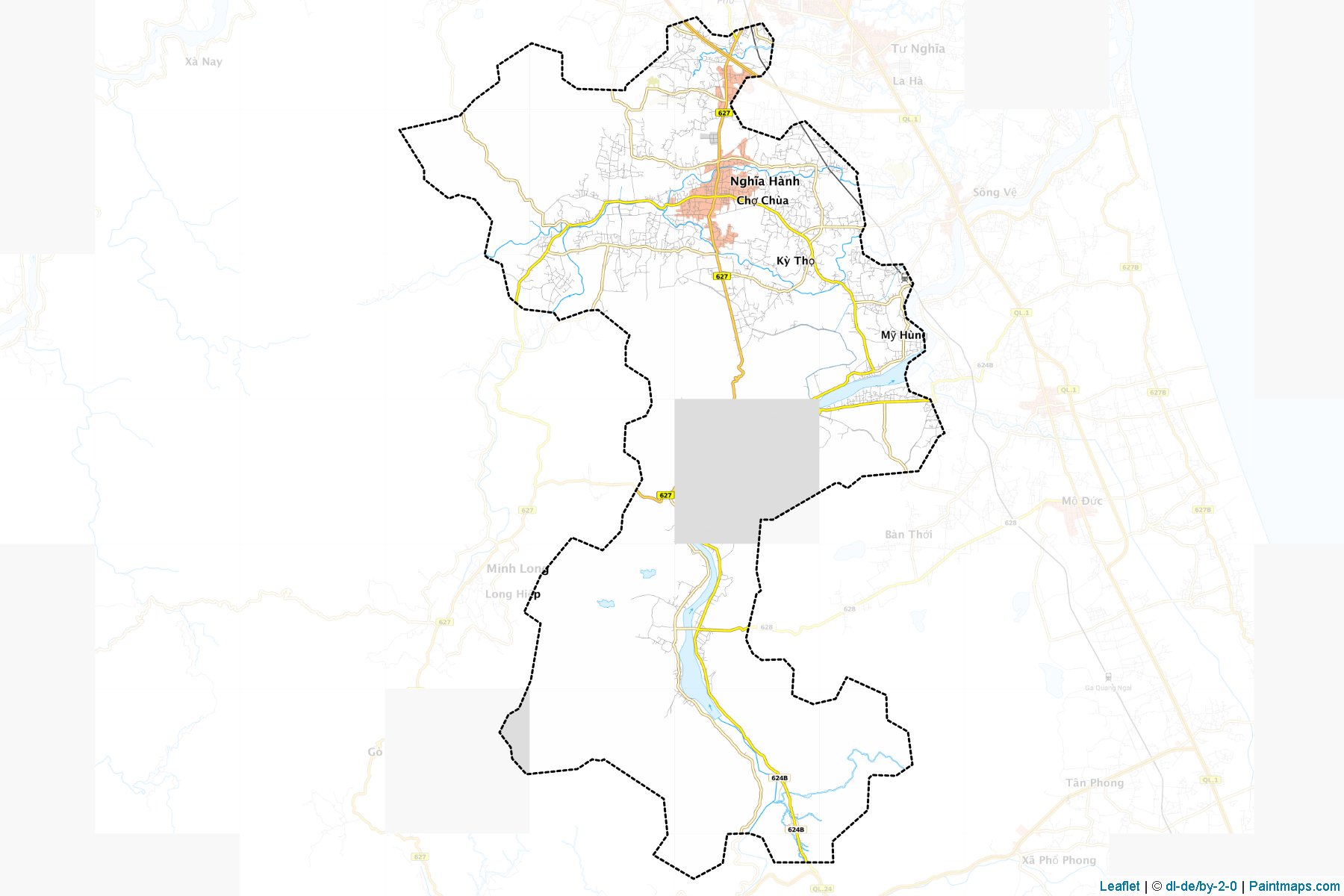 Muestras de recorte de mapas Nghia Hanh (Quảng Ngãi)-1