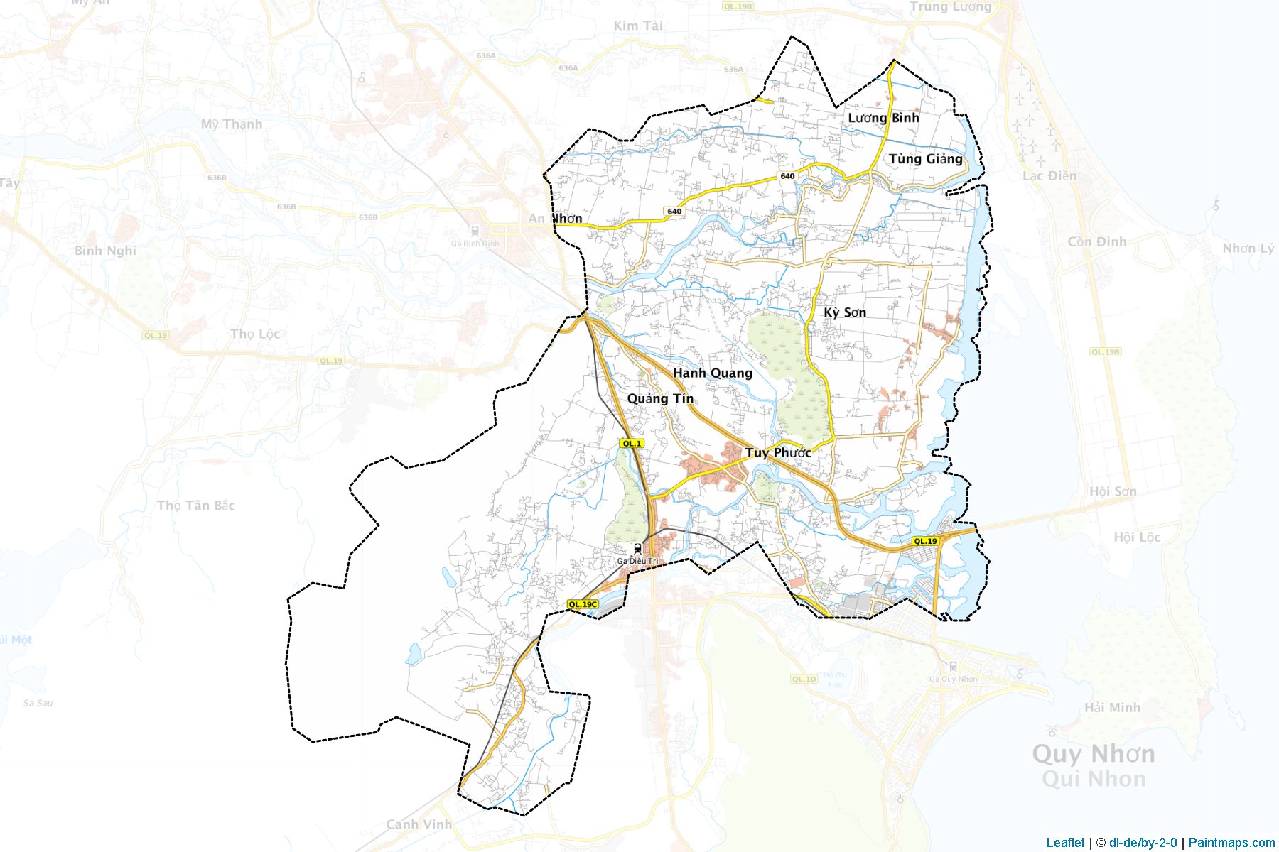 Tuy Phuoc (Binh Dinh) Map Cropping Samples-1