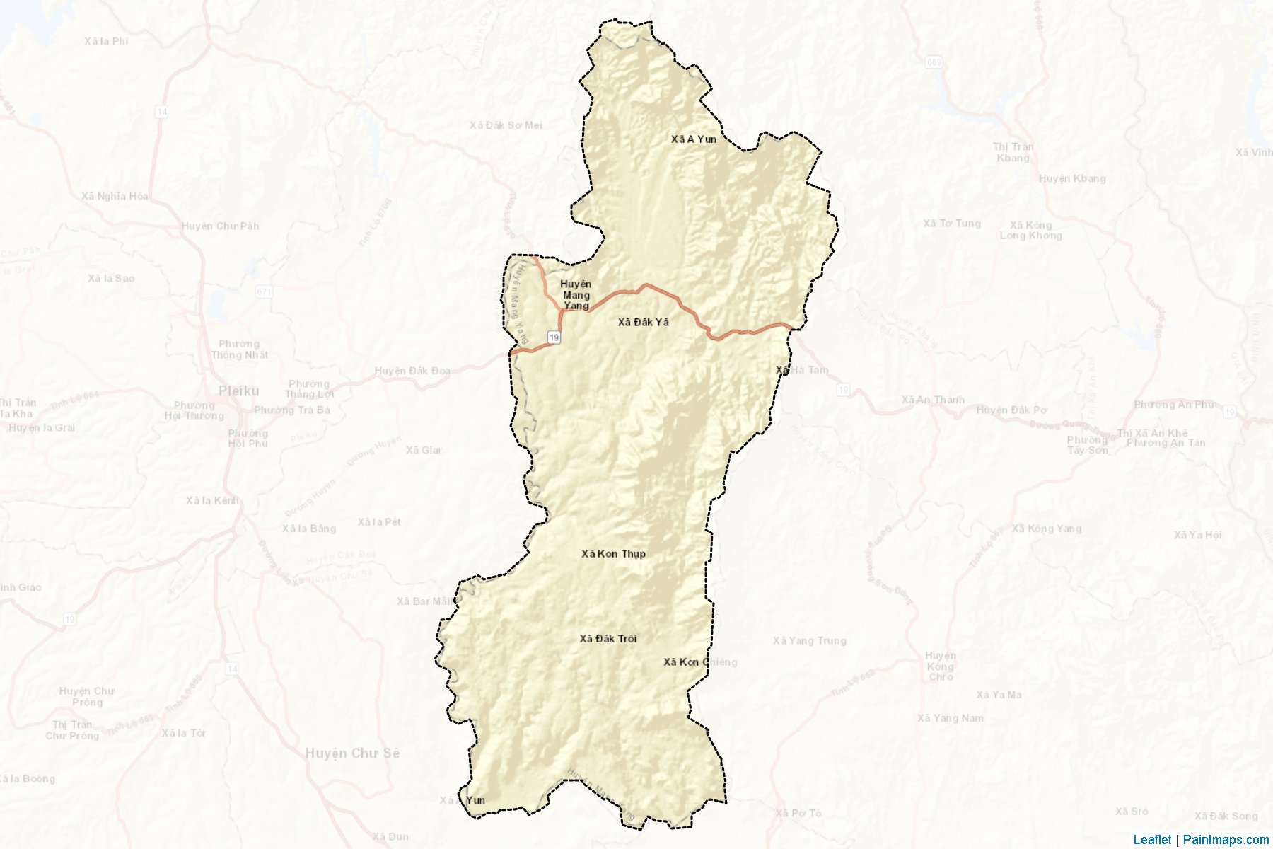 Muestras de recorte de mapas Mang Yang (Gia Lai)-2