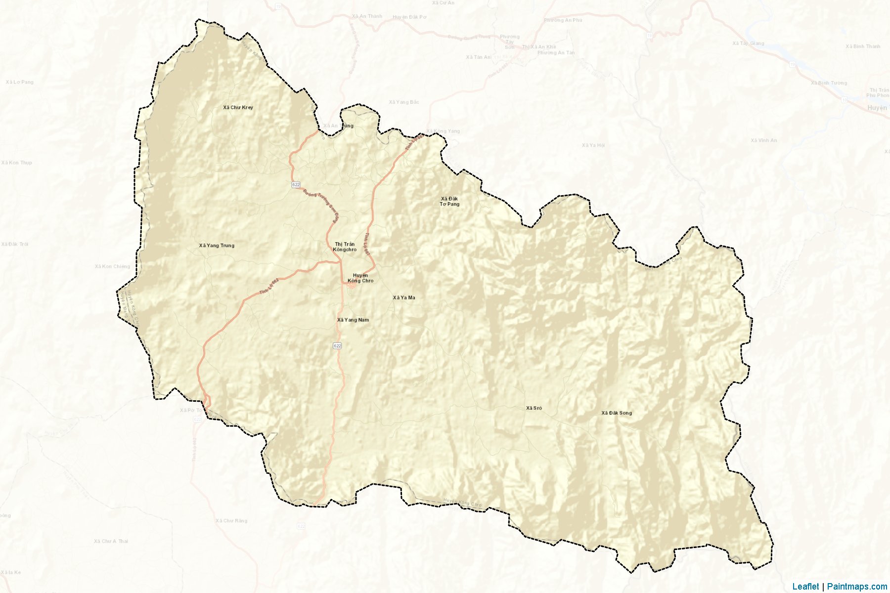 Kong Chro (Gia Lai) Map Cropping Samples-2