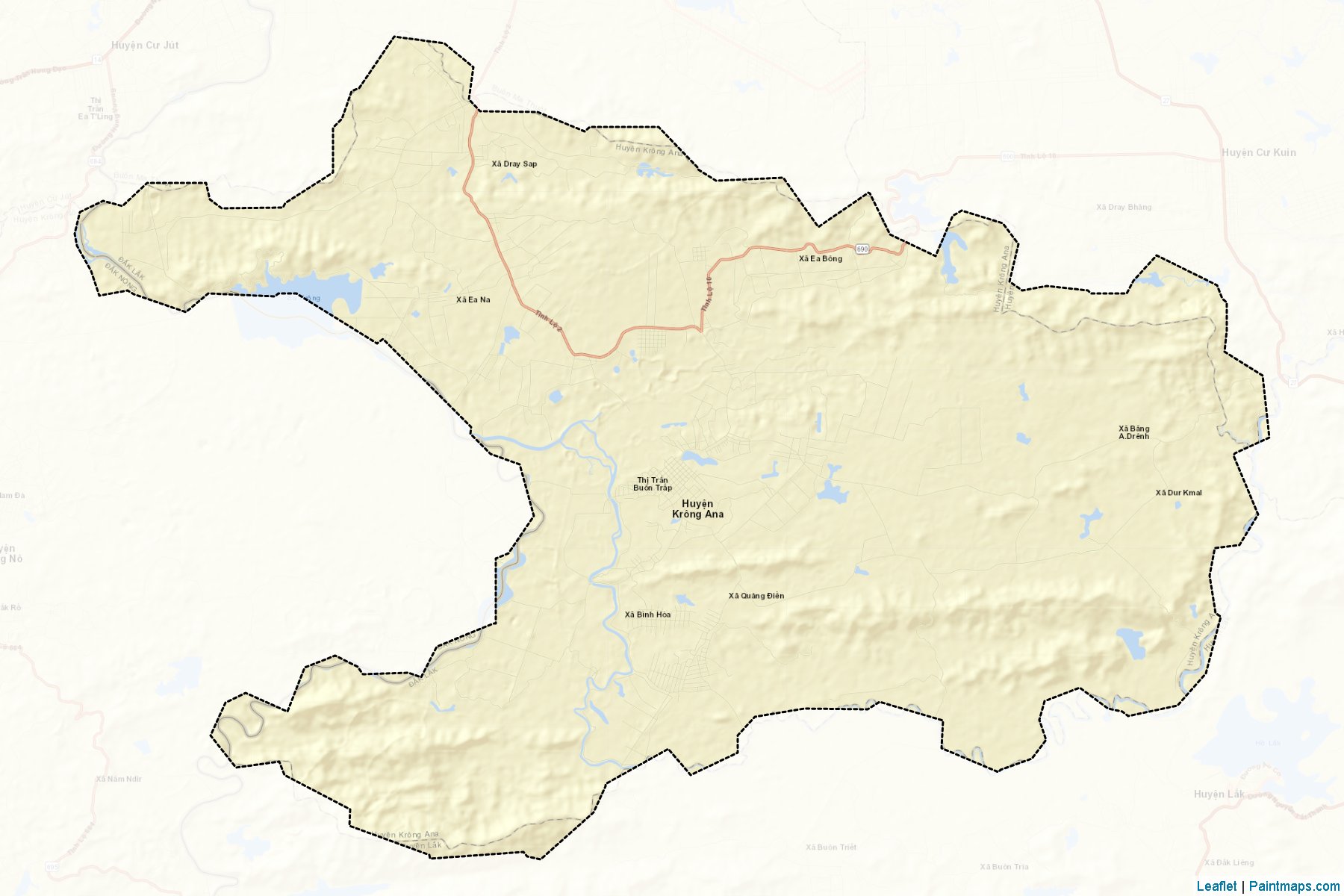 Krong Ana (Dak Lak) Map Cropping Samples-2