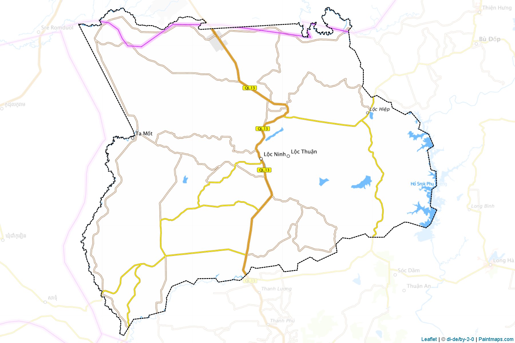 Loc Ninh (Bin Phuoc) Map Cropping Samples-1