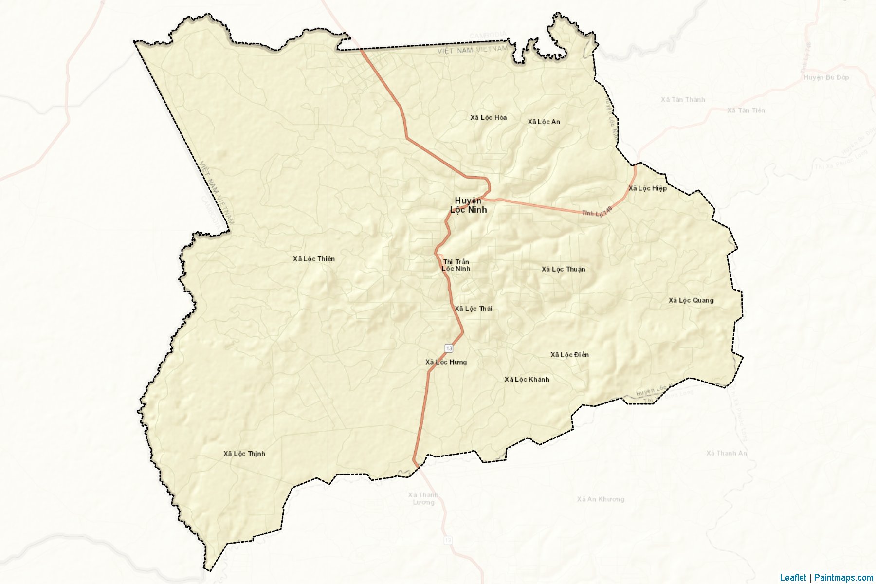 Loc Ninh (Bin Phuoc) Map Cropping Samples-2