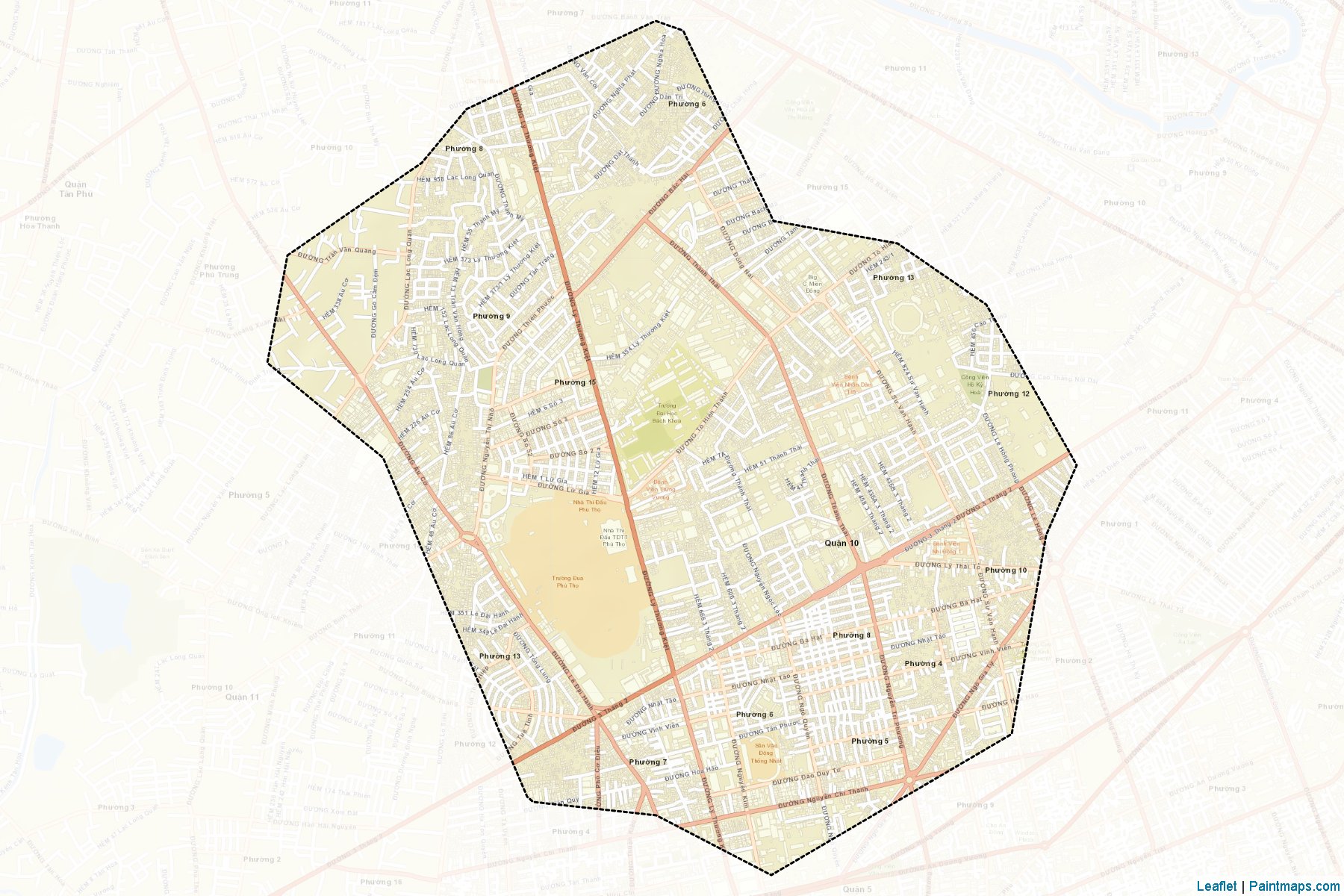 Muestras de recorte de mapas Quan 10 (Hồ Chí Minh city)-2