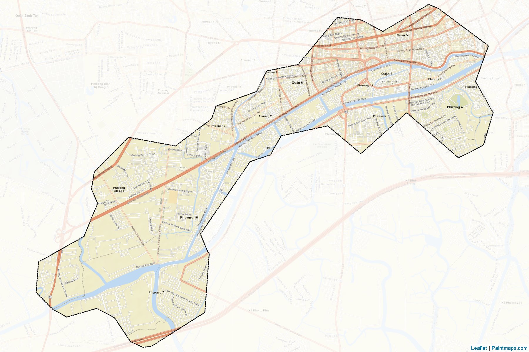 Muestras de recorte de mapas Quan 8 (Hồ Chí Minh city)-2