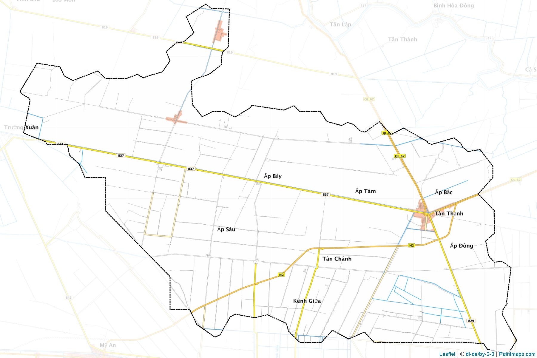 Tan Thanh (Long An) Map Cropping Samples-1