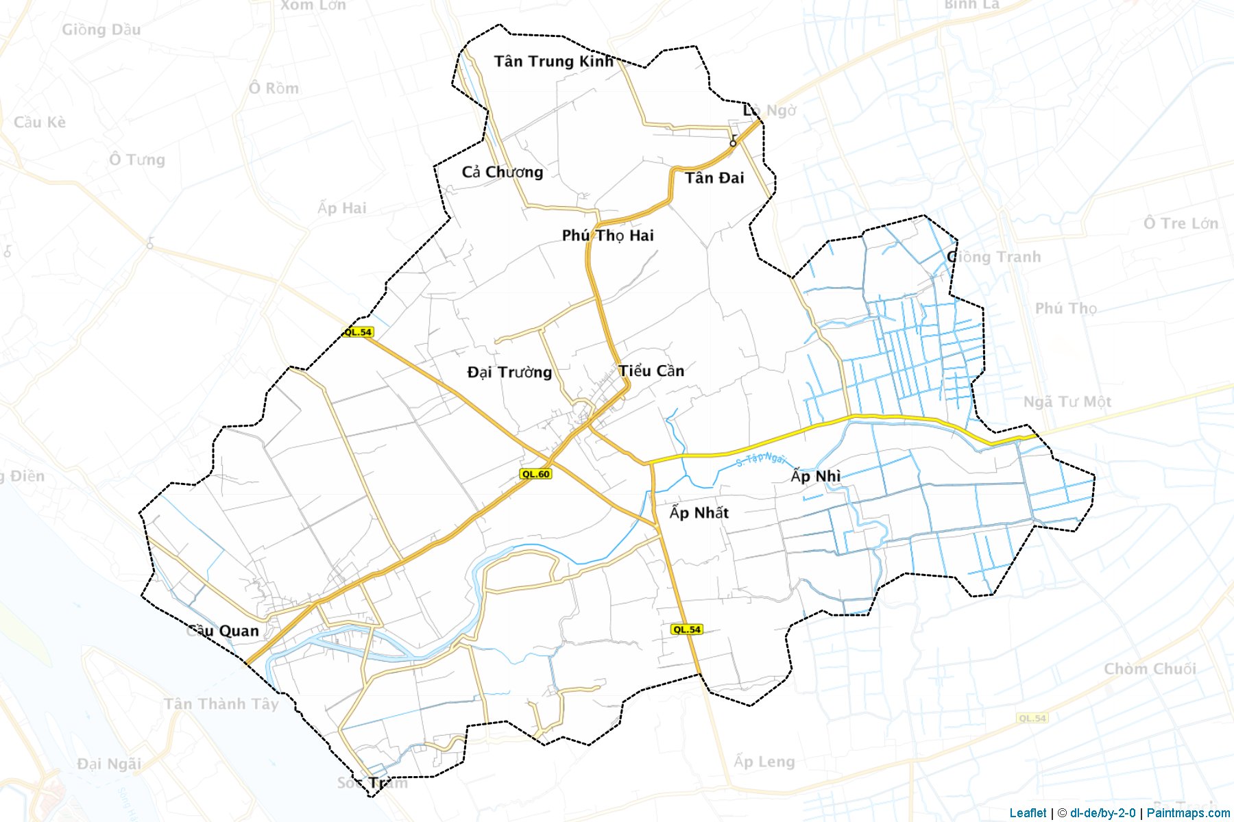 Tieu Can (Tra Vinh) Map Cropping Samples-1