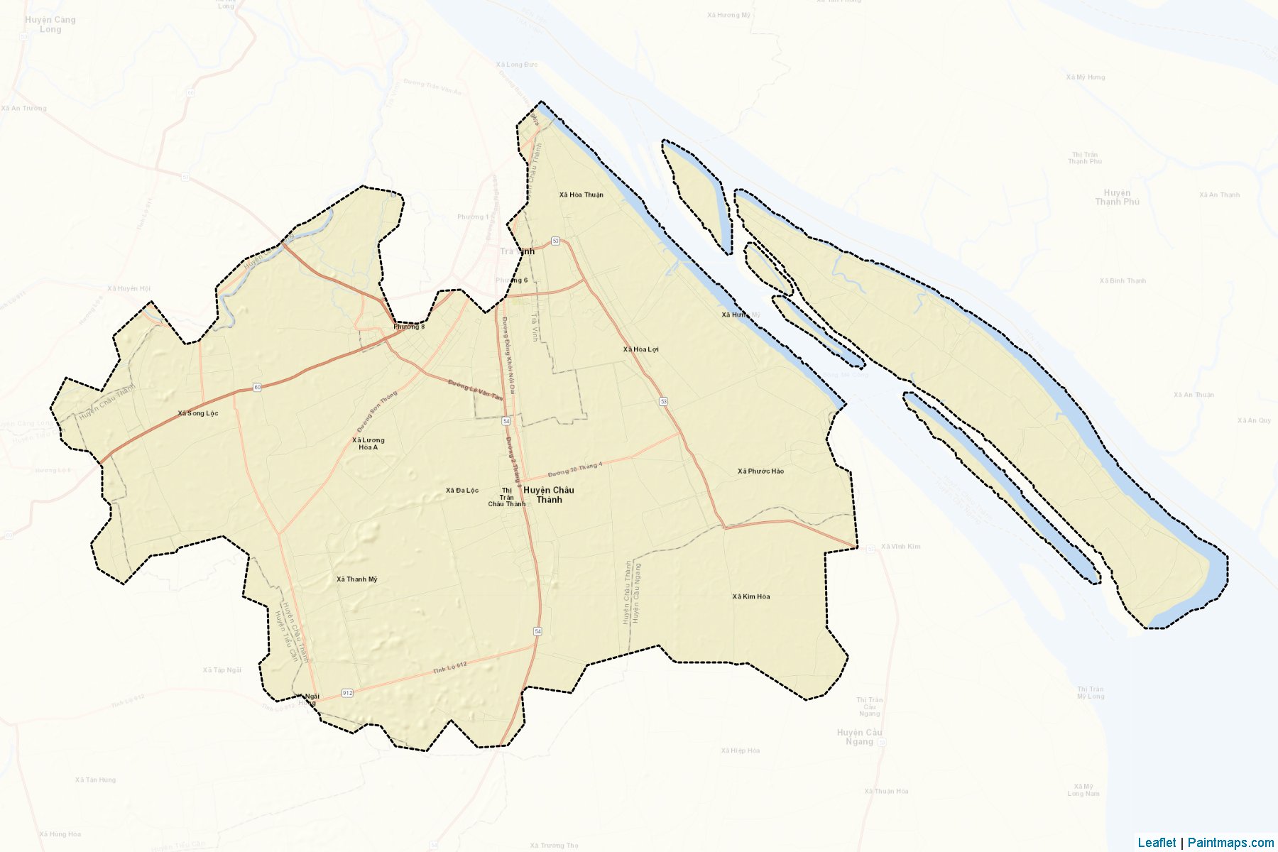 Chau Thanh (Tra Vinh) Map Cropping Samples-2