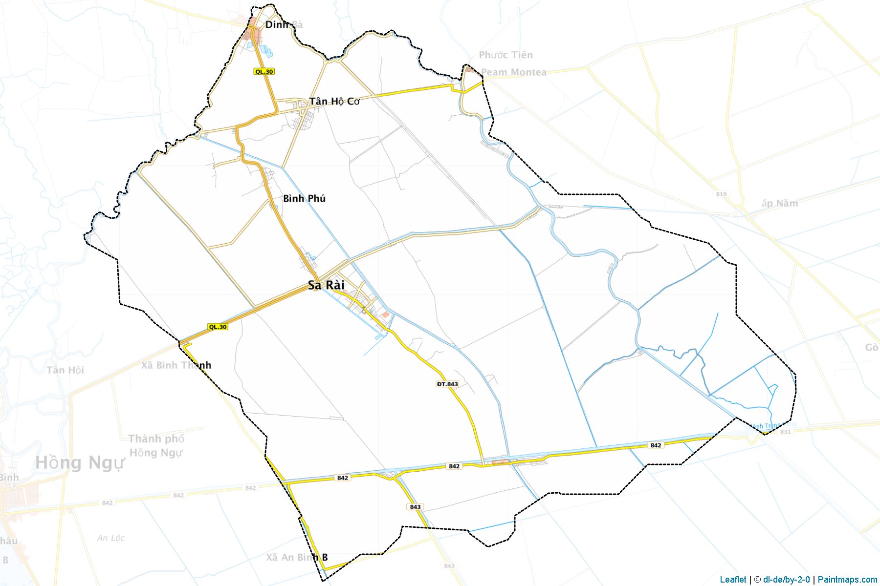 Tan Hong (Dong Thap) Map Cropping Samples-1