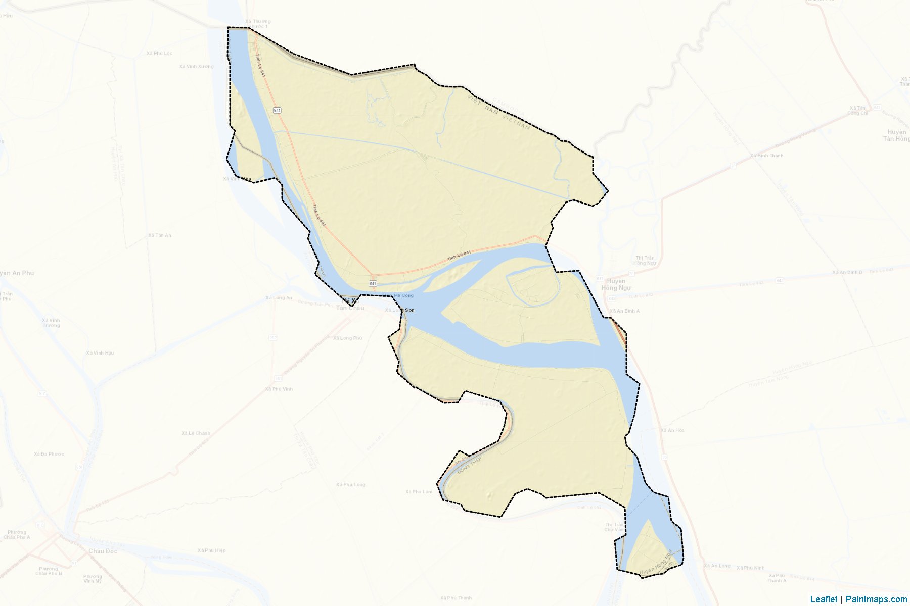 Muestras de recorte de mapas TP. Hong Ngu (Ð?ng Tháp)-2