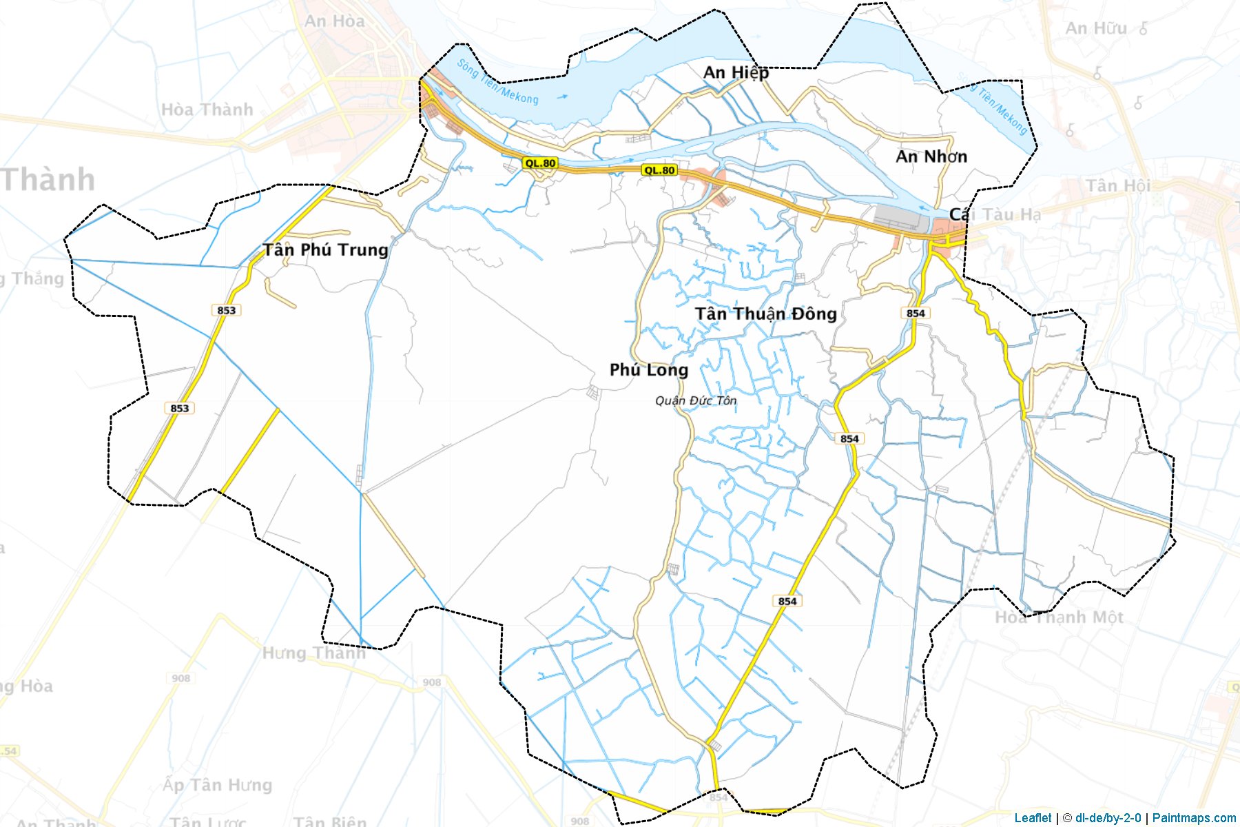 Muestras de recorte de mapas Chau Thanh (Ð?ng Tháp)-1