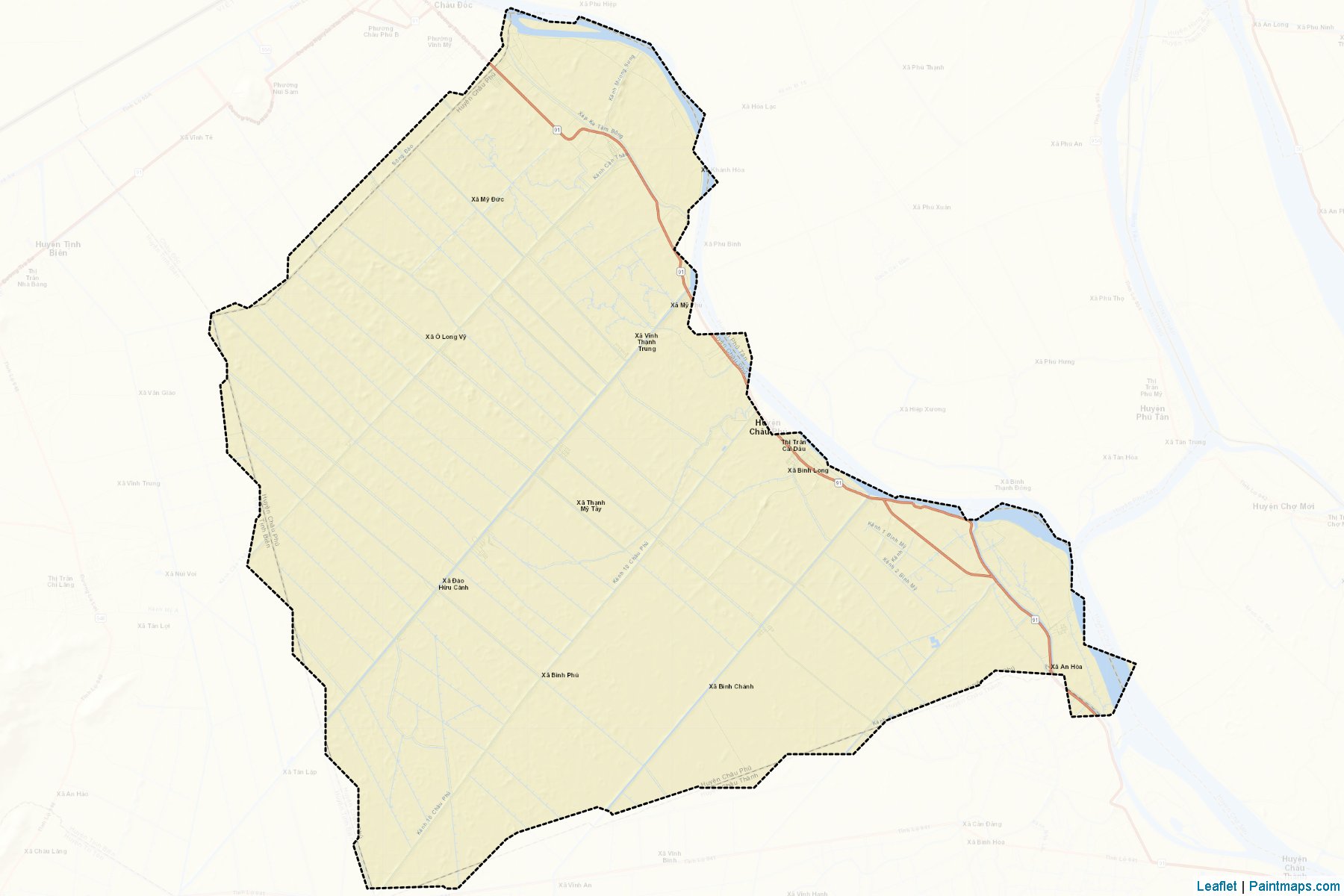 Muestras de recorte de mapas Chau Phu (An Giang)-2