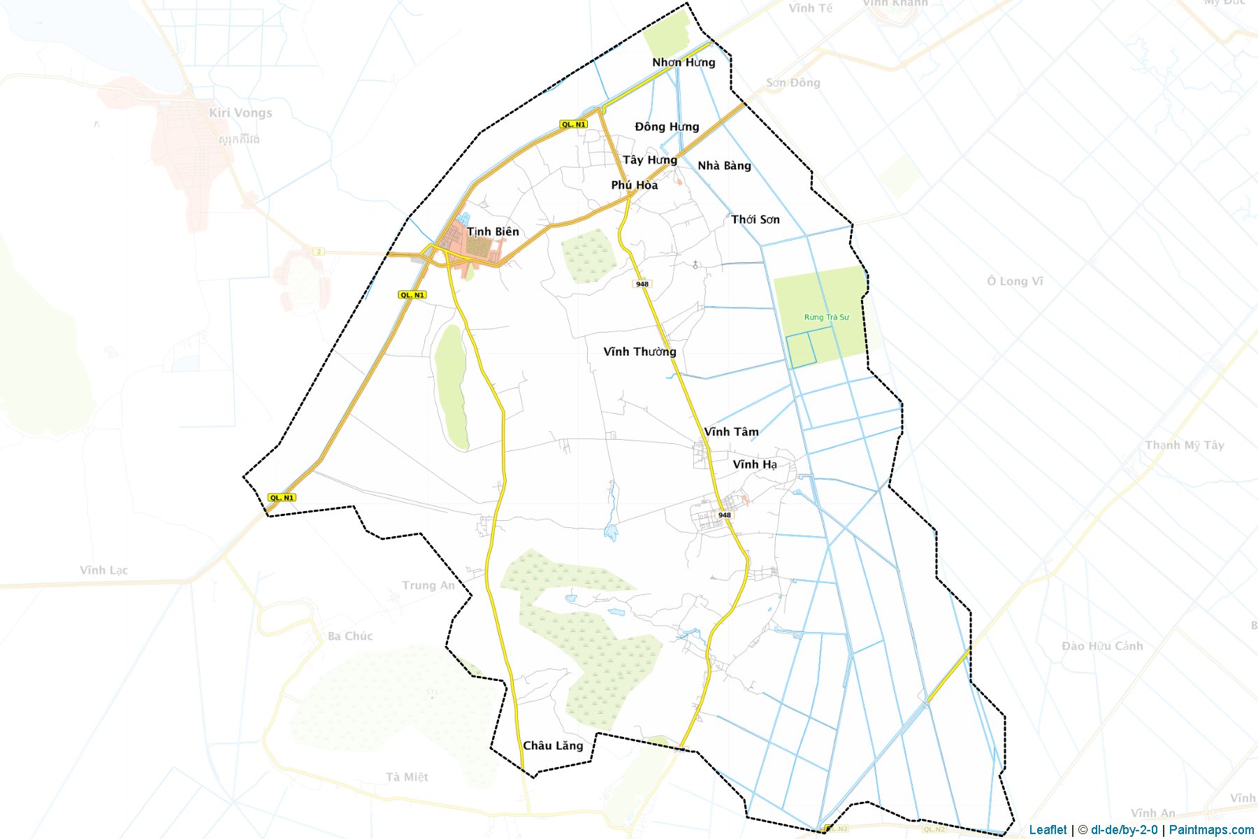 Muestras de recorte de mapas Tinh Bien (An Giang)-1