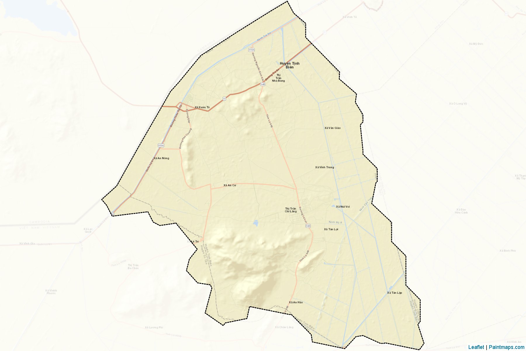 Muestras de recorte de mapas Tinh Bien (An Giang)-2