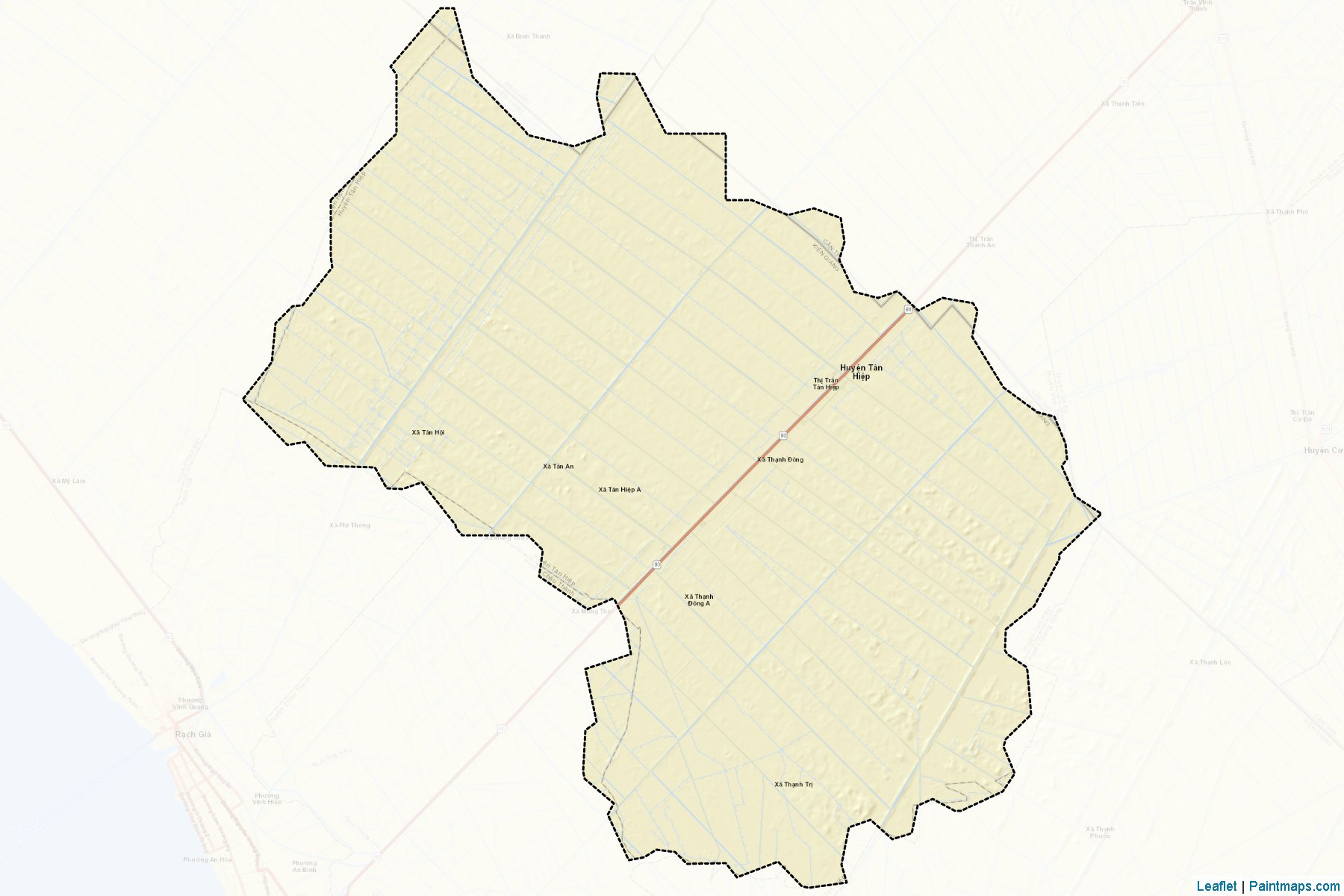 Tan Hiep (Kien Giang) Map Cropping Samples-2