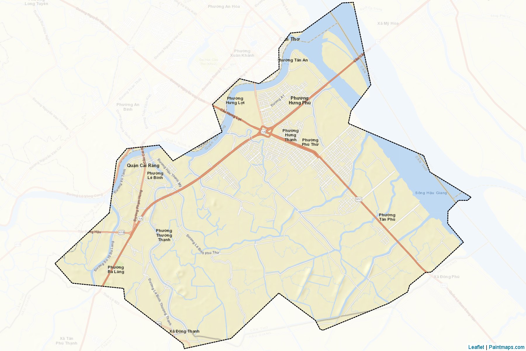 Muestras de recorte de mapas Cai Rang (Can Tho)-2