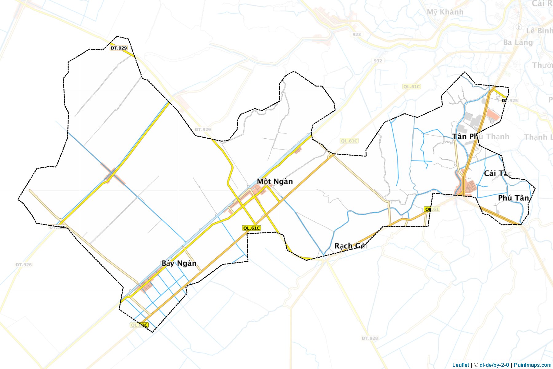 Muestras de recorte de mapas Chau Thanh A (Hau Giang)-1