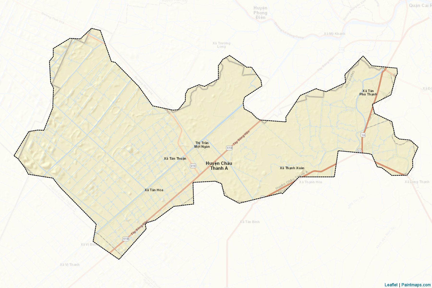 Muestras de recorte de mapas Chau Thanh A (Hau Giang)-2