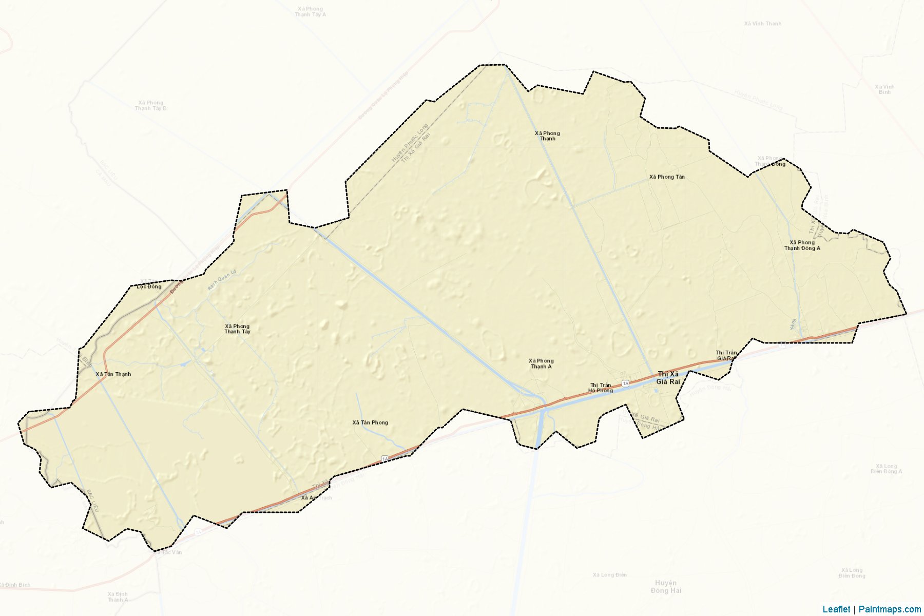 Gia Rai (Bac Lieu) Map Cropping Samples-2