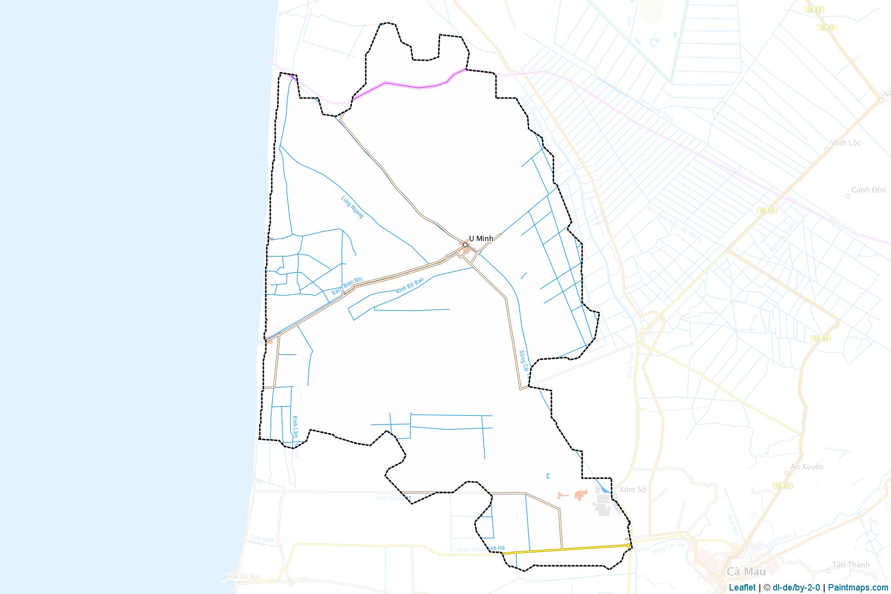 U Minh (Ca Mau) Map Cropping Samples-1