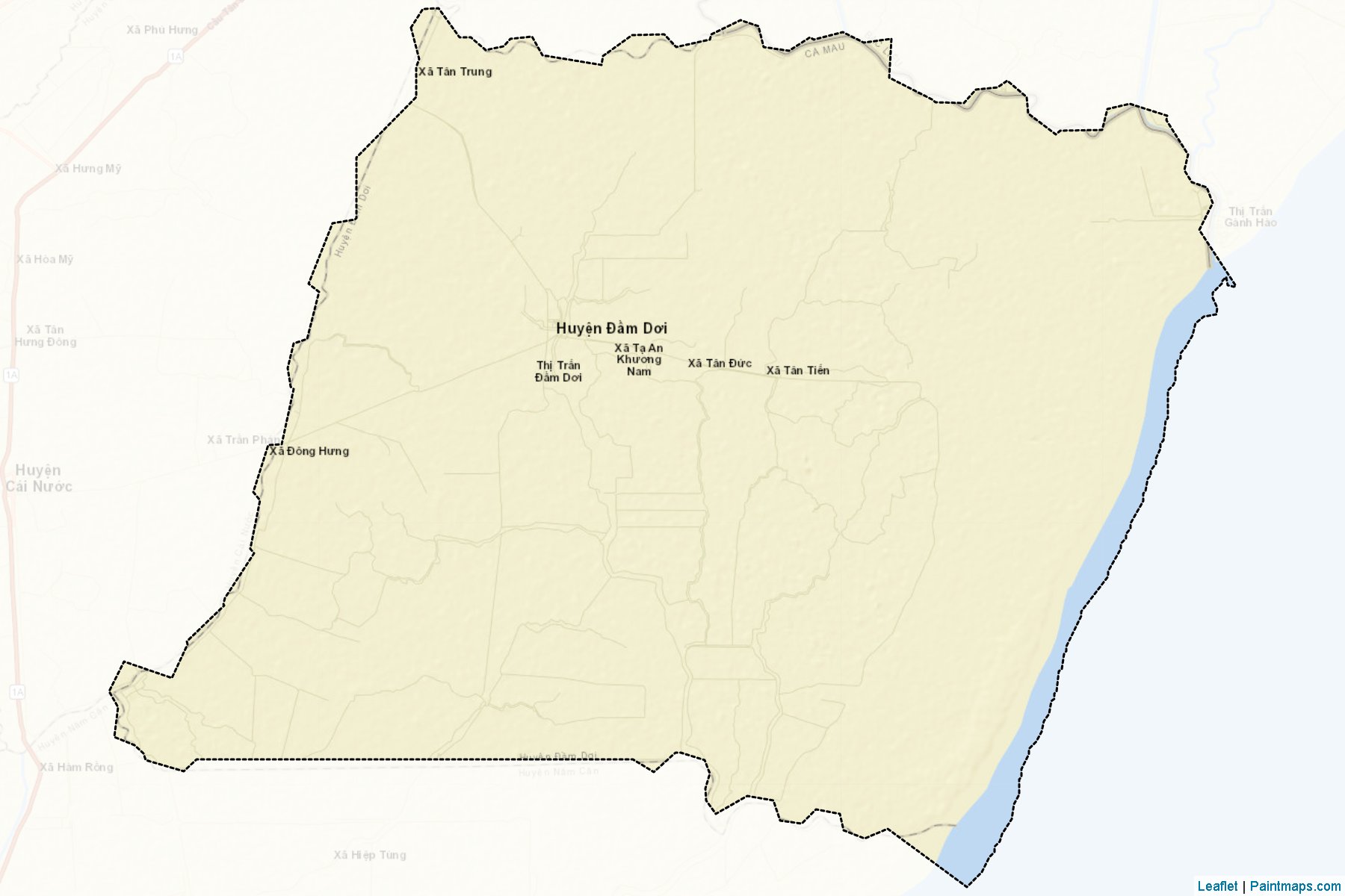 Dam Doi (Ca Mau) Map Cropping Samples-2