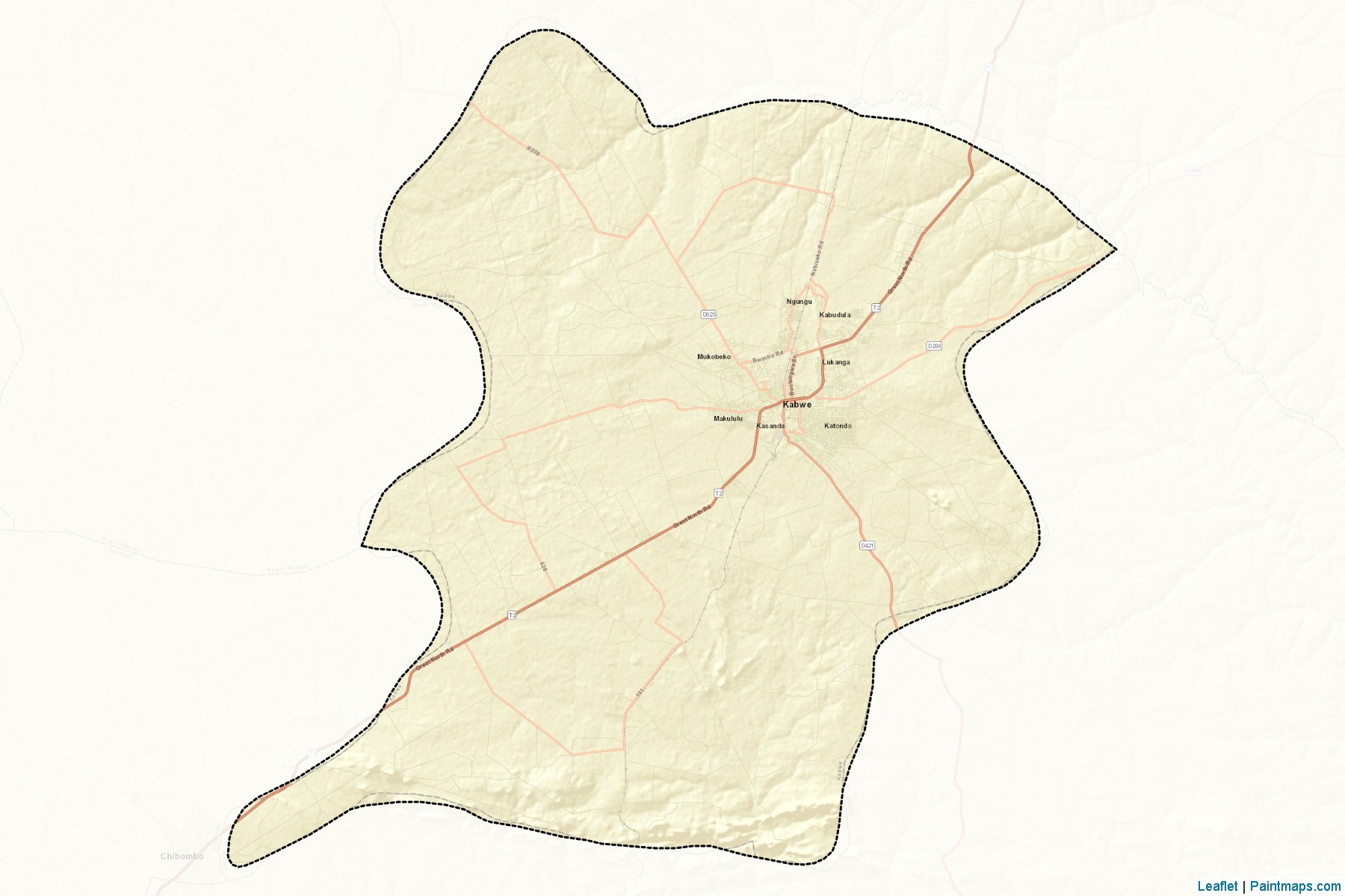 Kabwe (Central) Map Cropping Samples-2