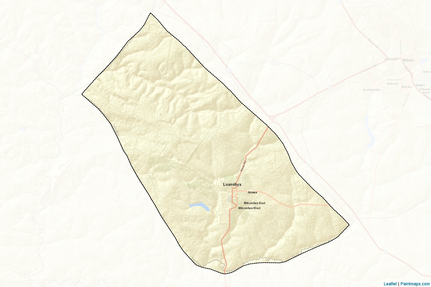 Luanshya (Copperbelt) Map Cropping Samples-2