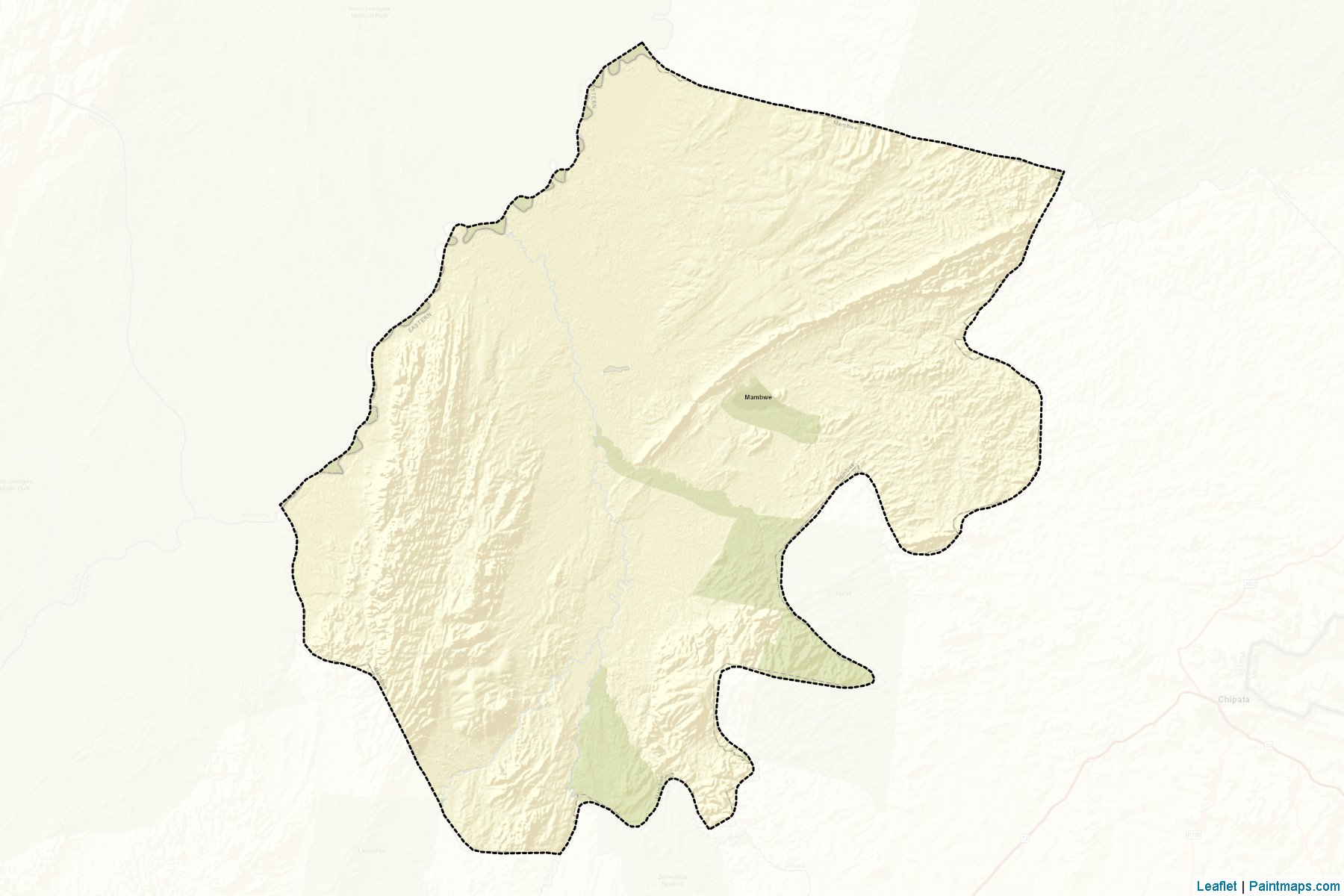 Muestras de recorte de mapas Mambwe (Eastern)-2