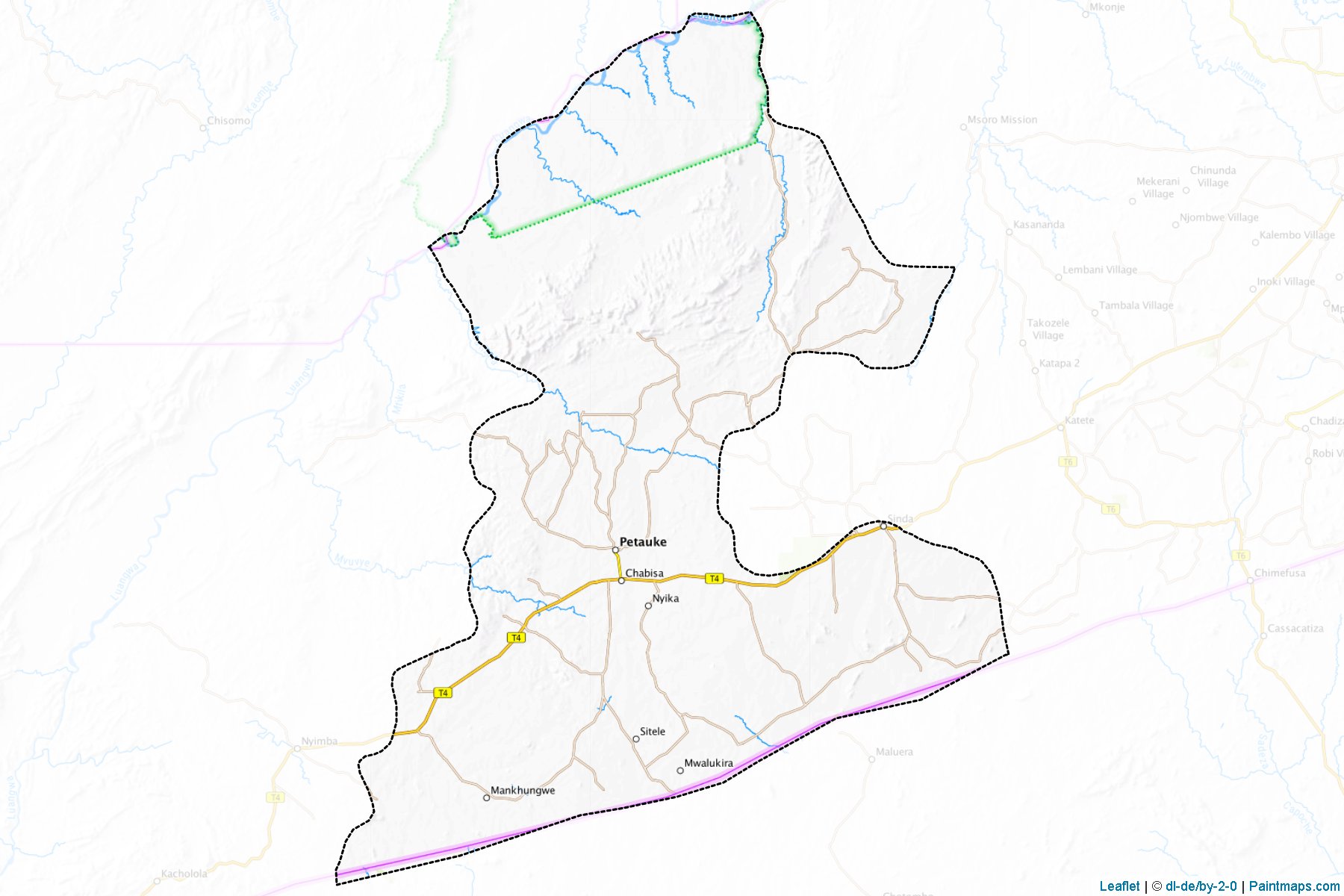 Muestras de recorte de mapas Petauke (Eastern)-1