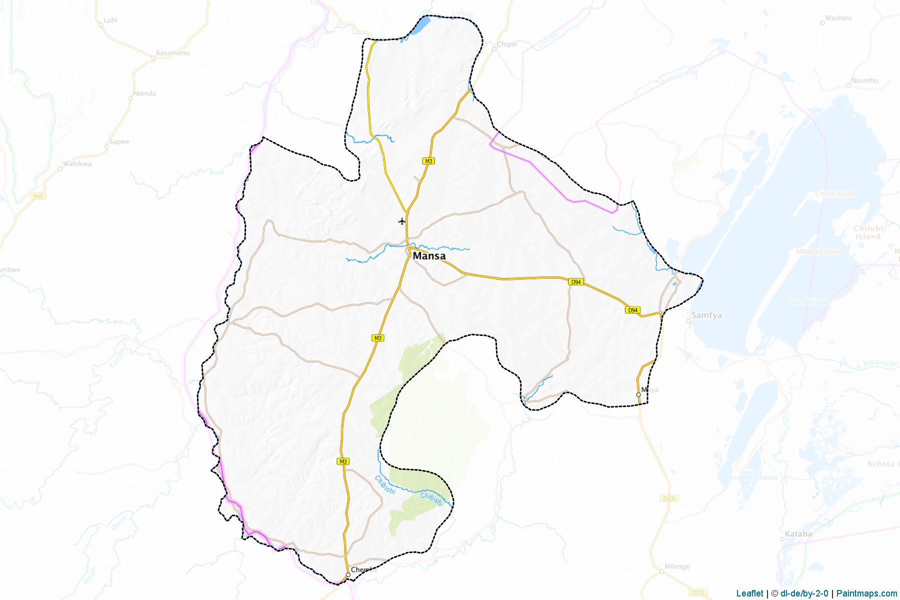 Mansa (Luapula) Map Cropping Samples-1