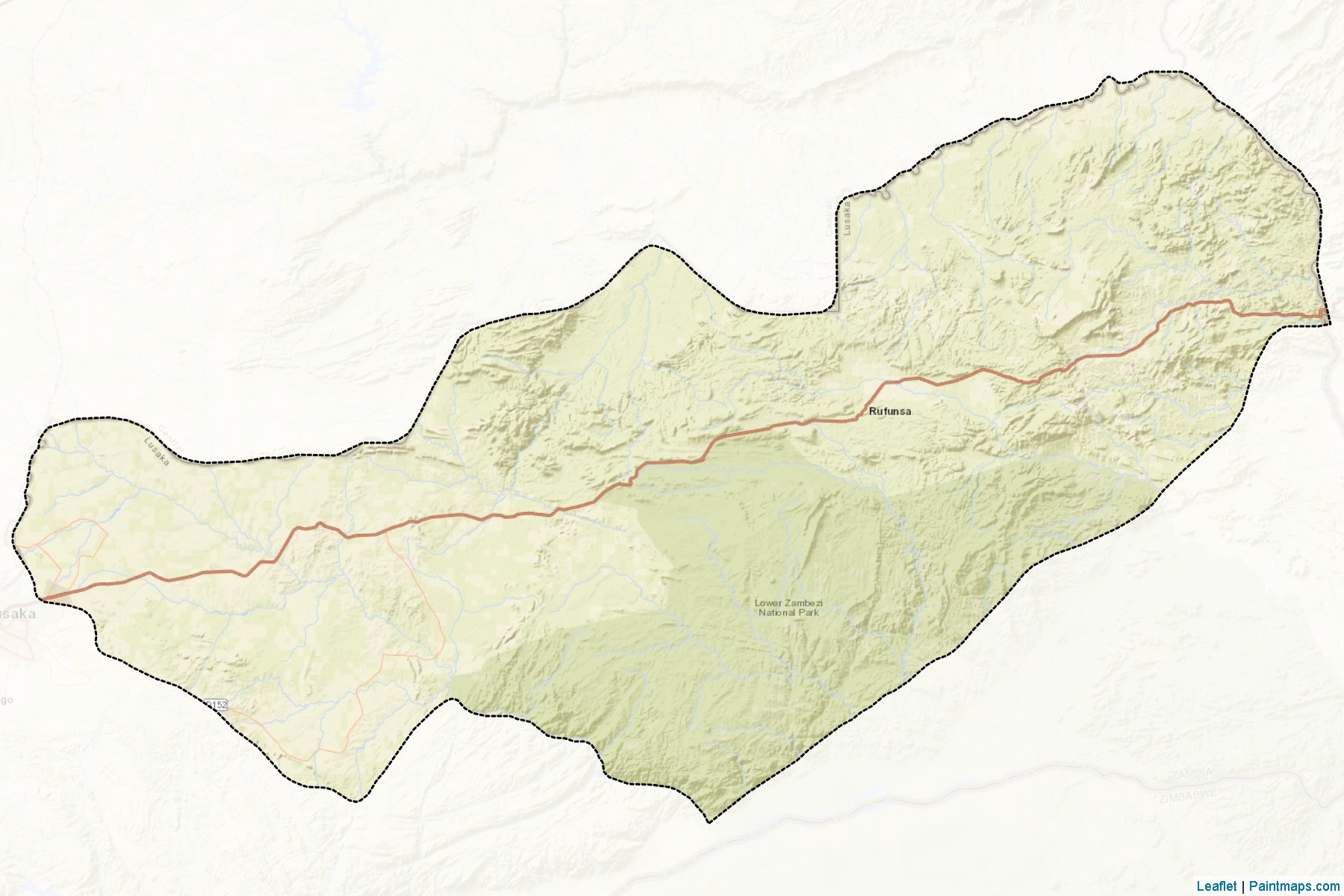 Chongwe (Lusaka Bölgesi) Haritası Örnekleri-2